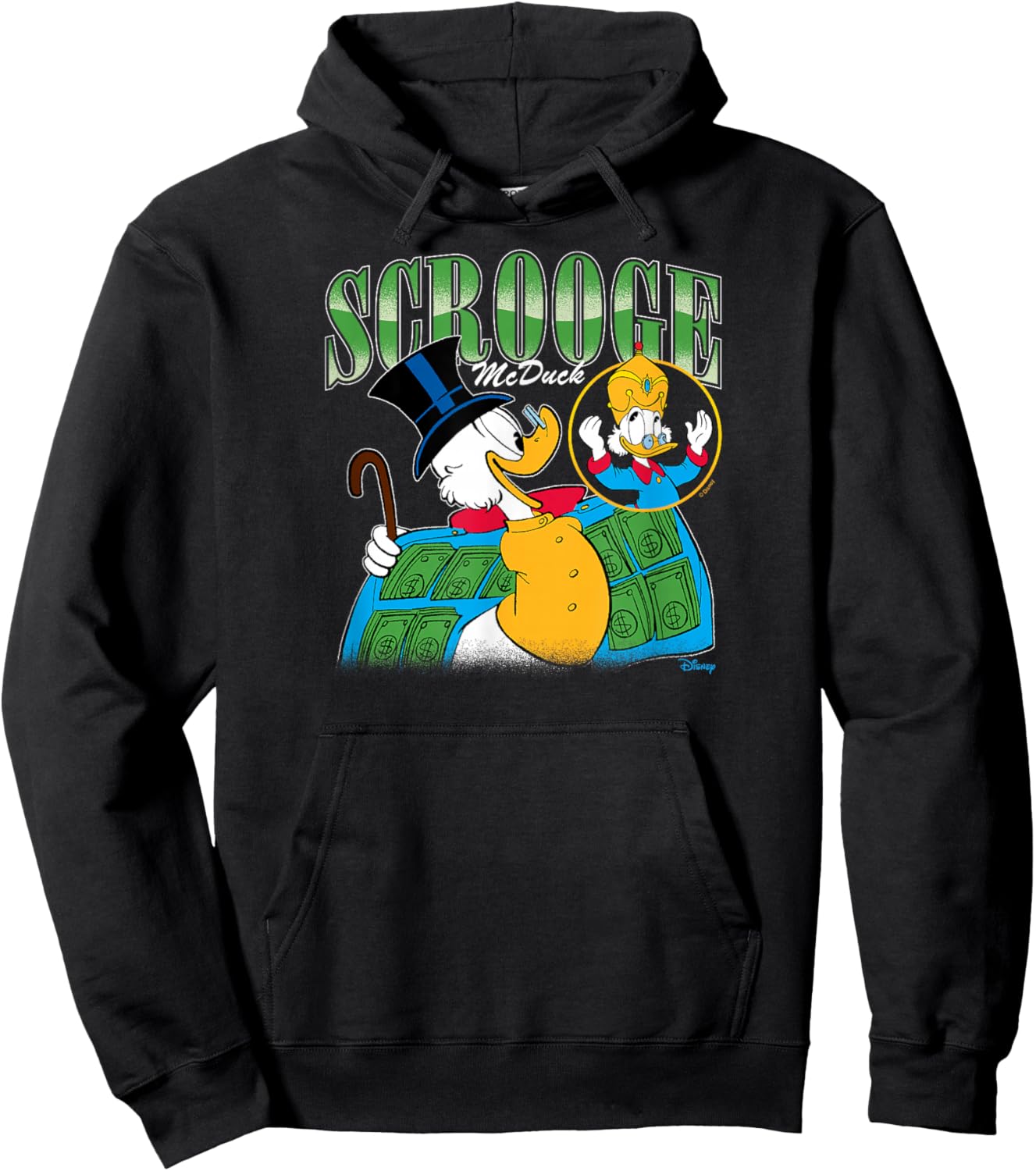 Duck Tales - Scrooge McDuck Hoodie - Hoodie | Black