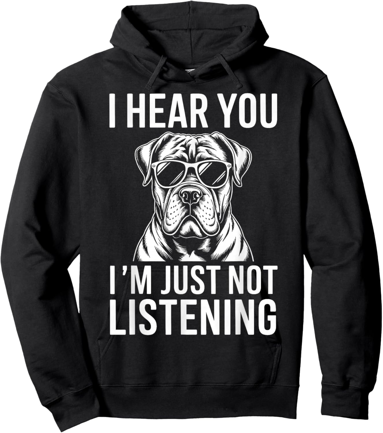 Cane Corso Lustiger Cane Corso Hoodie - Hoodie | Black