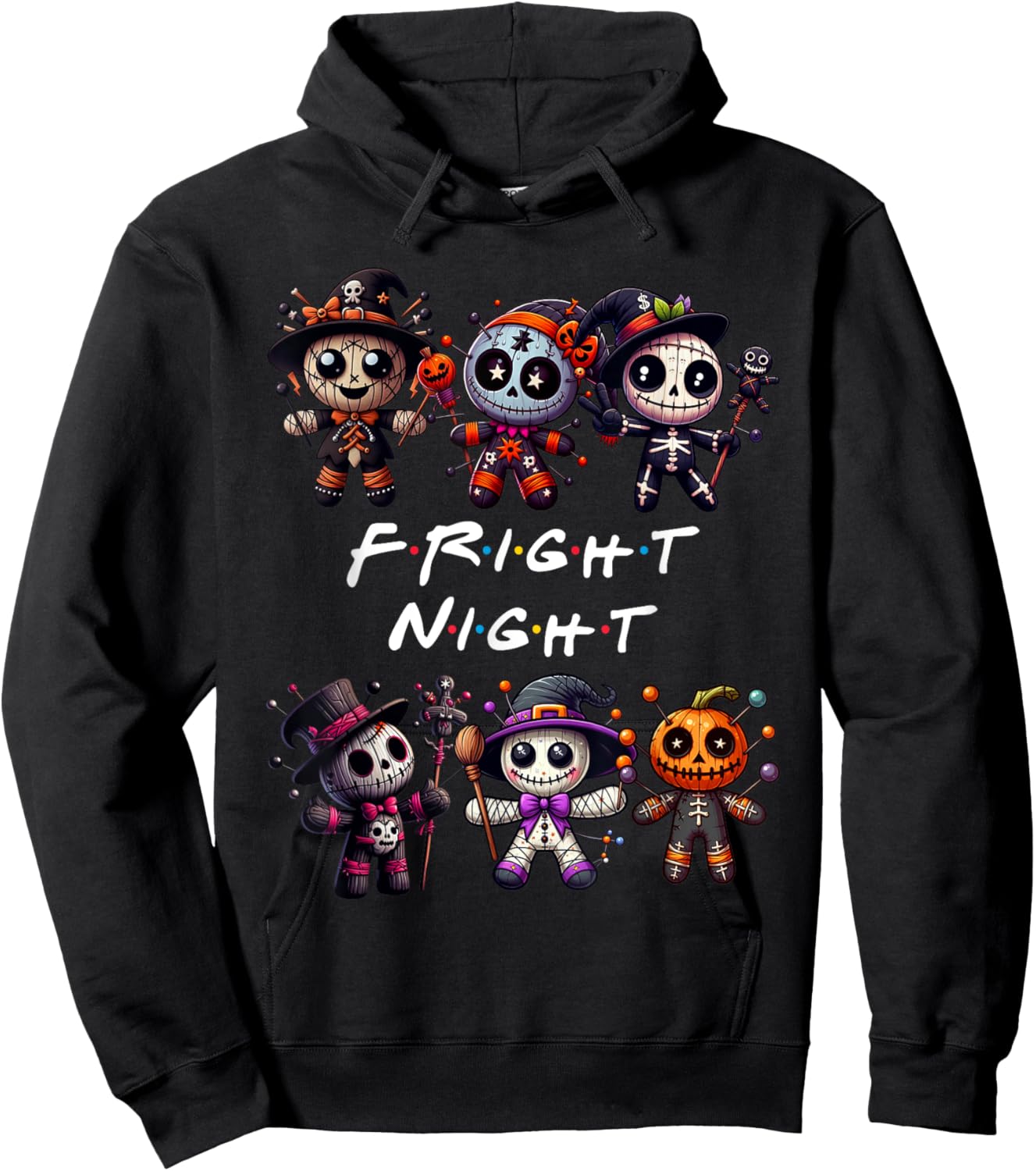 Halloween Costume for Kids FRIGHT NIGHT Funny Children Hoodie - Hoodie | Black