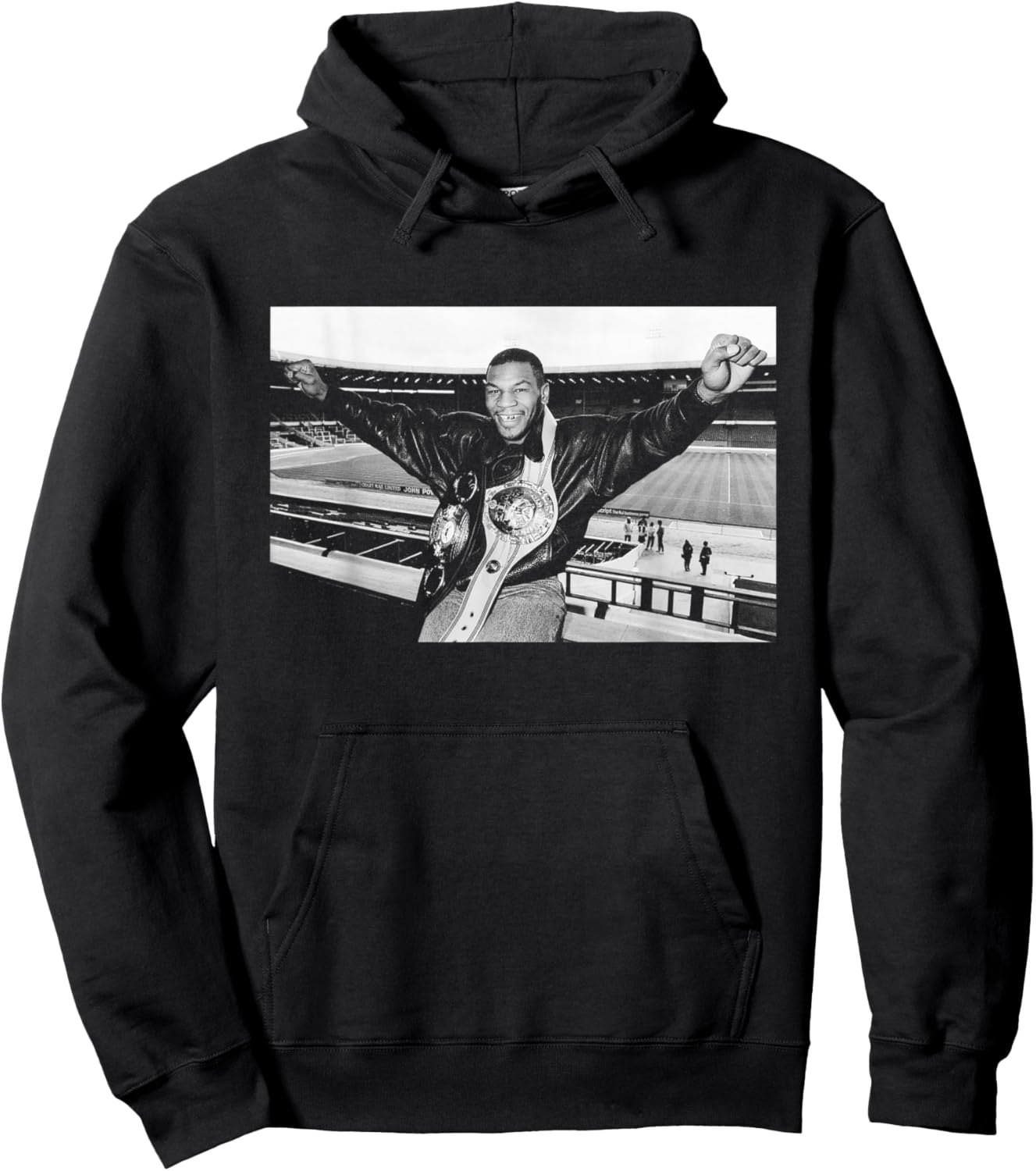 Mike Tyson Heavyweight Boxing World Champion At Wembley 1987 Hoodie - Hoodie | Black
