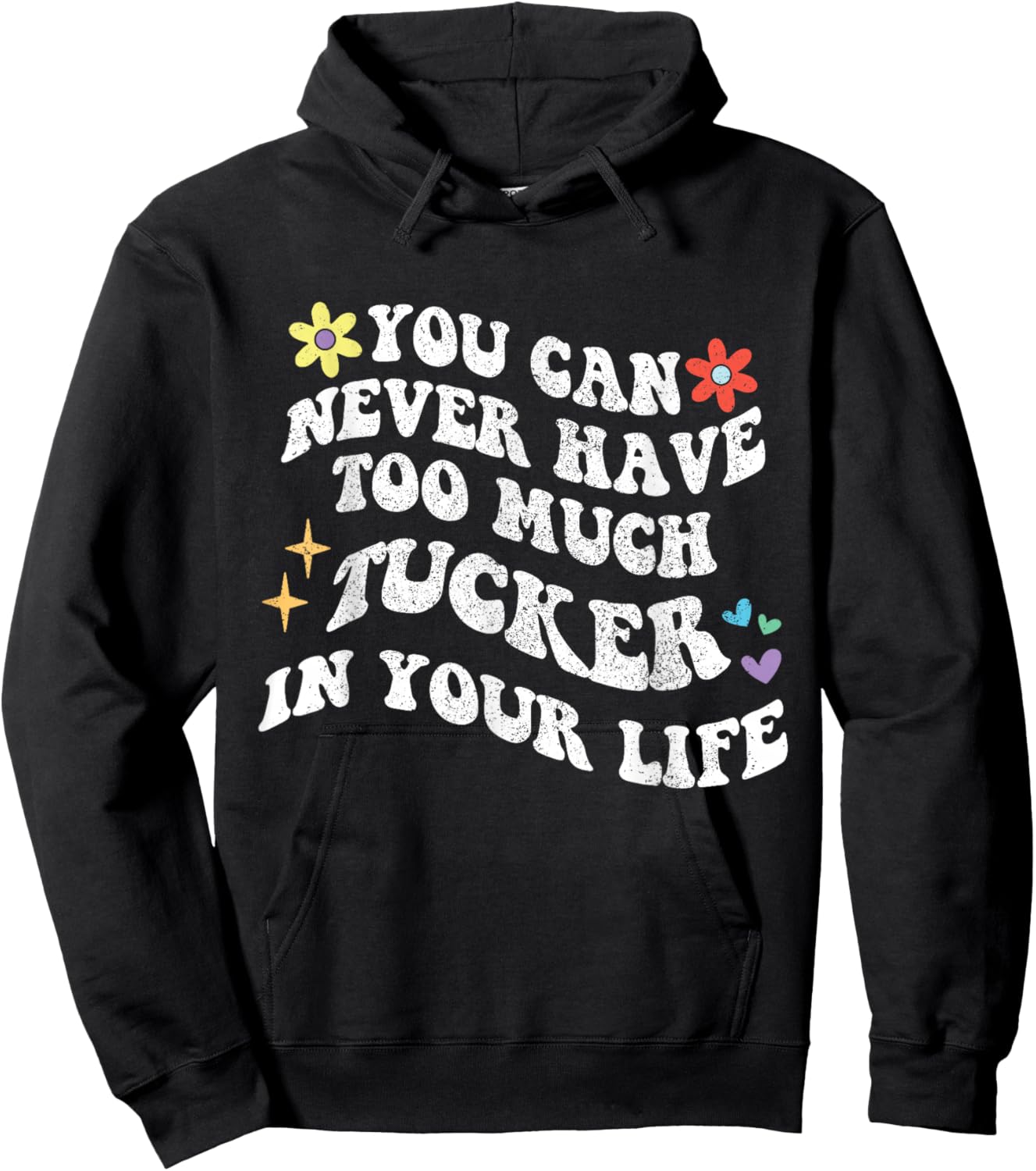 Retro Groovy, You Can Never Have Too Much Chug in Your Life Hoodie - Hoodie | Black