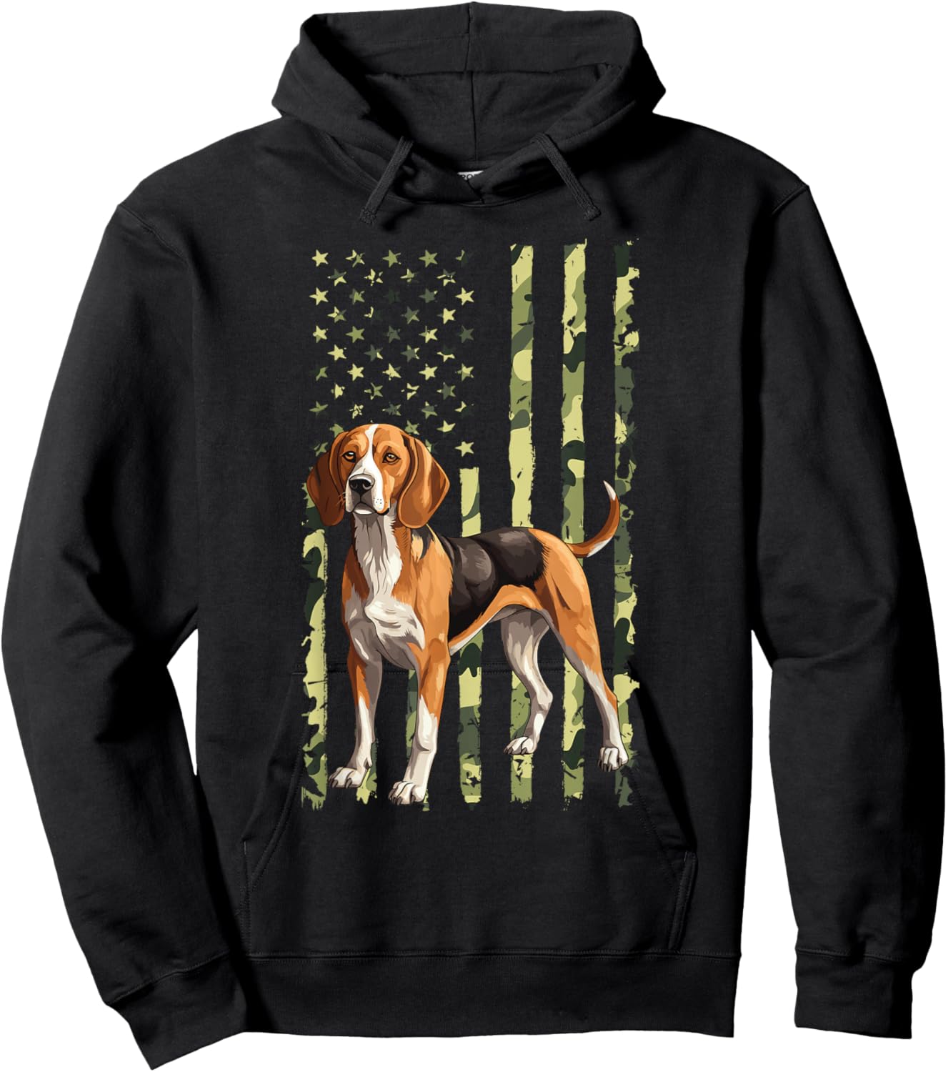 Dog Owner Puppy Enthusiast Dog Lover American Foxhound Hoodie - Hoodie | Black