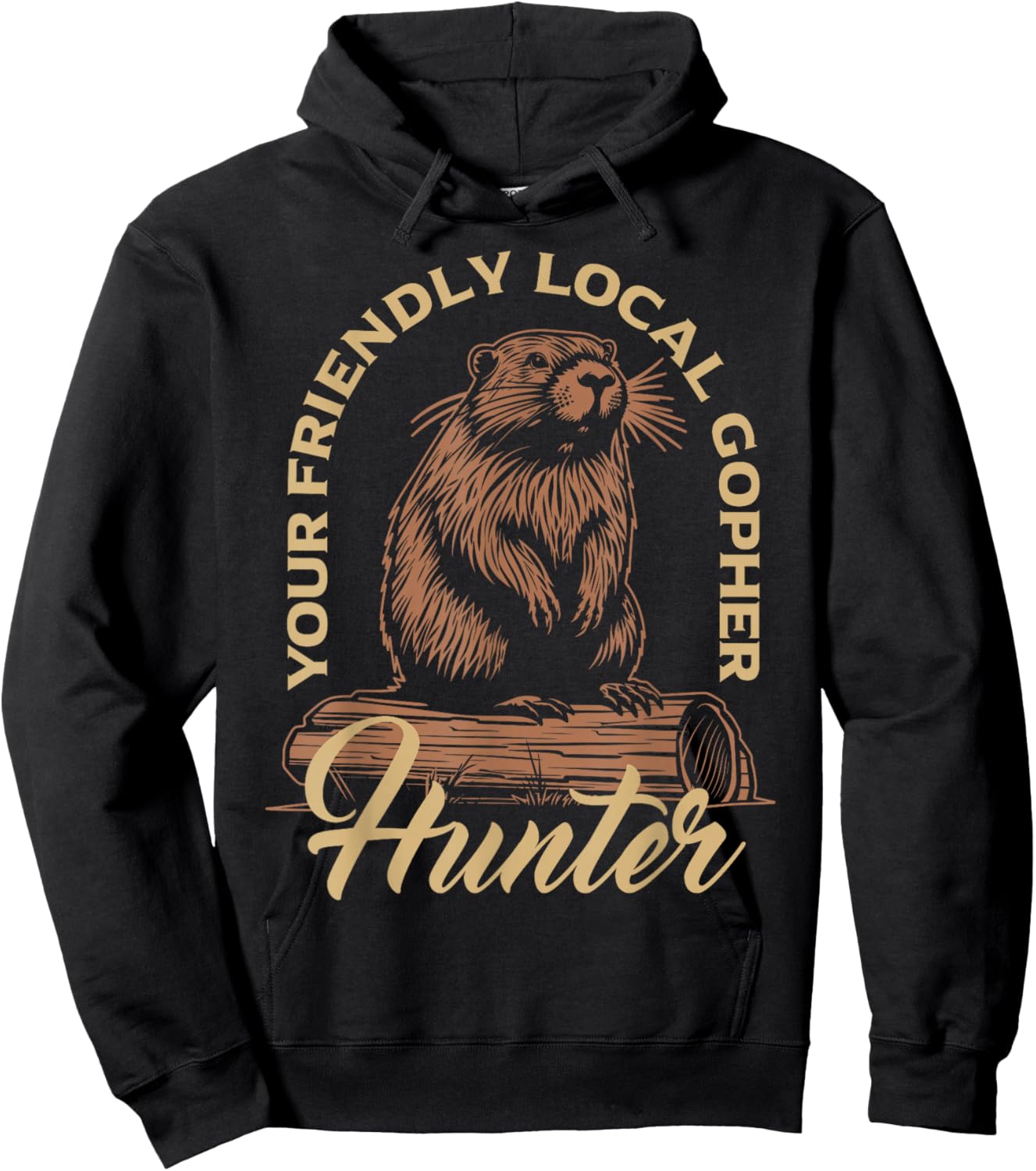 Gopher Hunter Gear Equipment Essentials Gopher Slayer Hoodie - Hoodie | Black