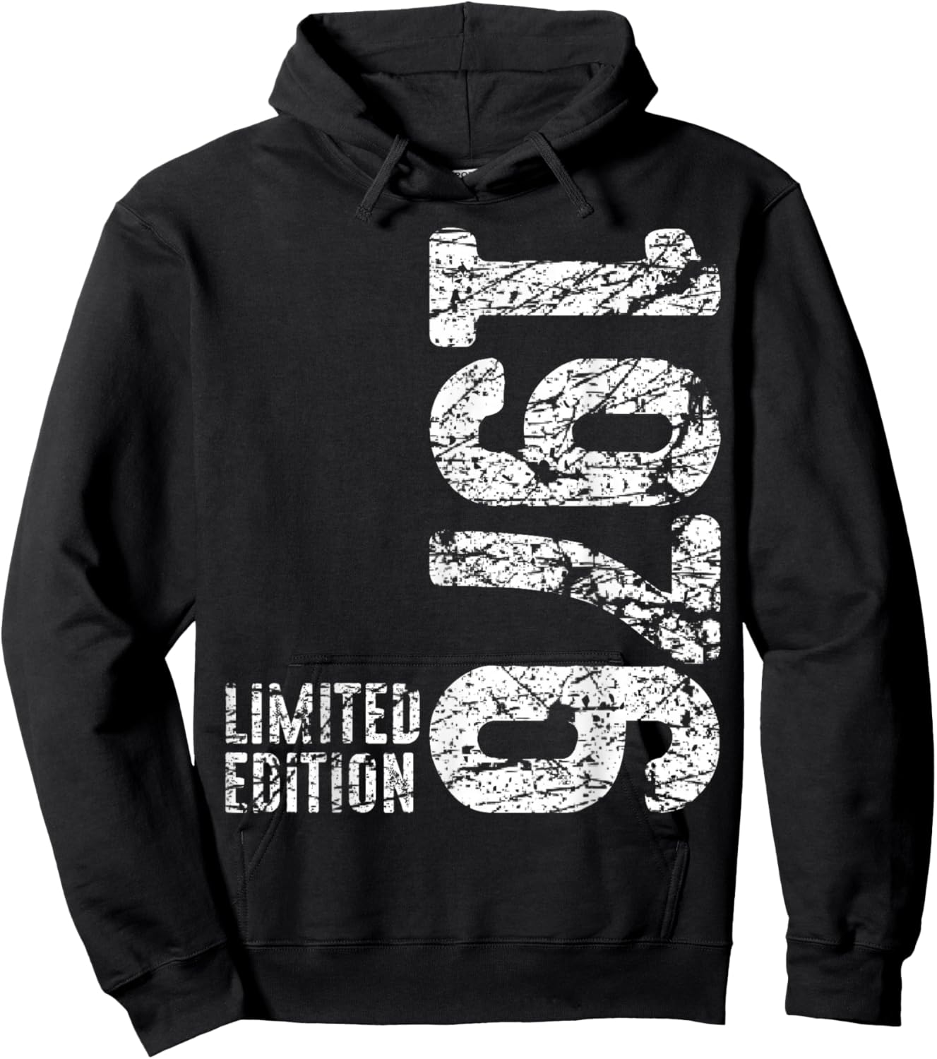 50th Birthday Man Woman 50 Years 1976 Funny Gift Hoodie - Hoodie | Black