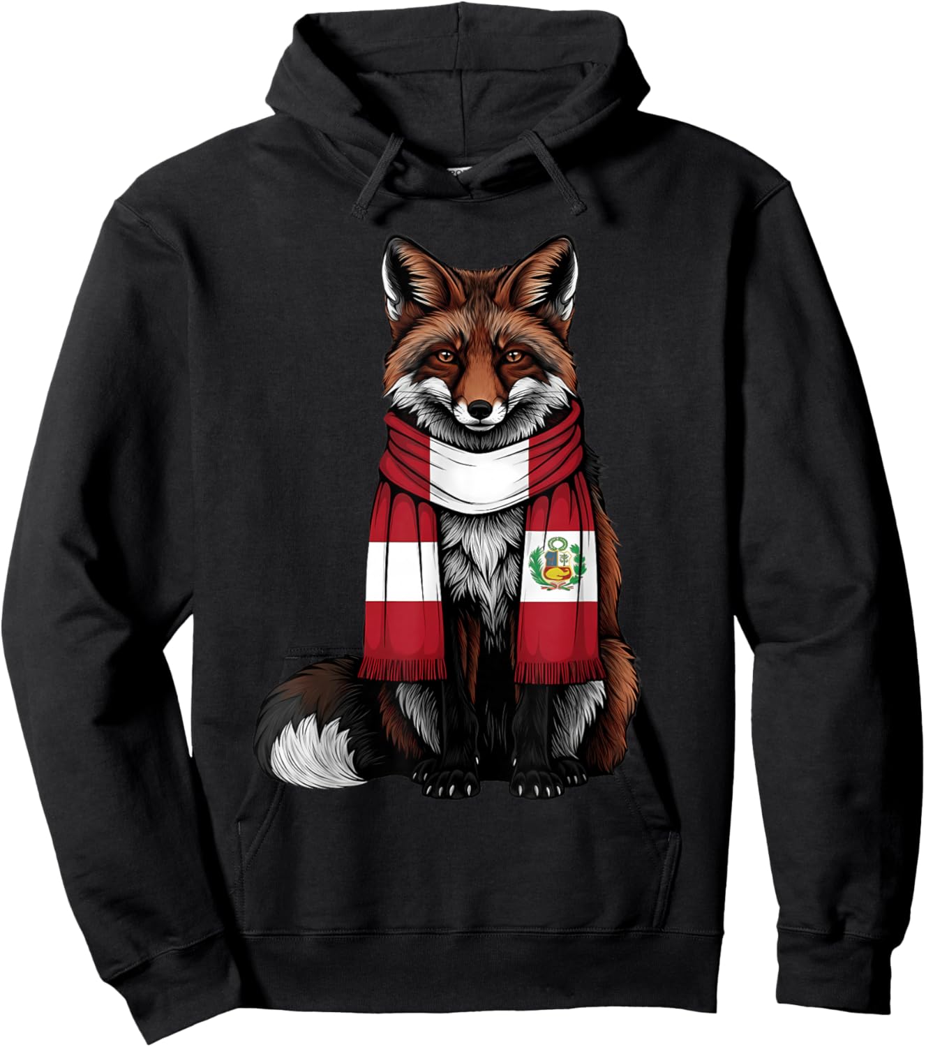 Peru Flag Peruvian Pride Peruvian Roots Peruvian Flag Hoodie - Hoodie | Black