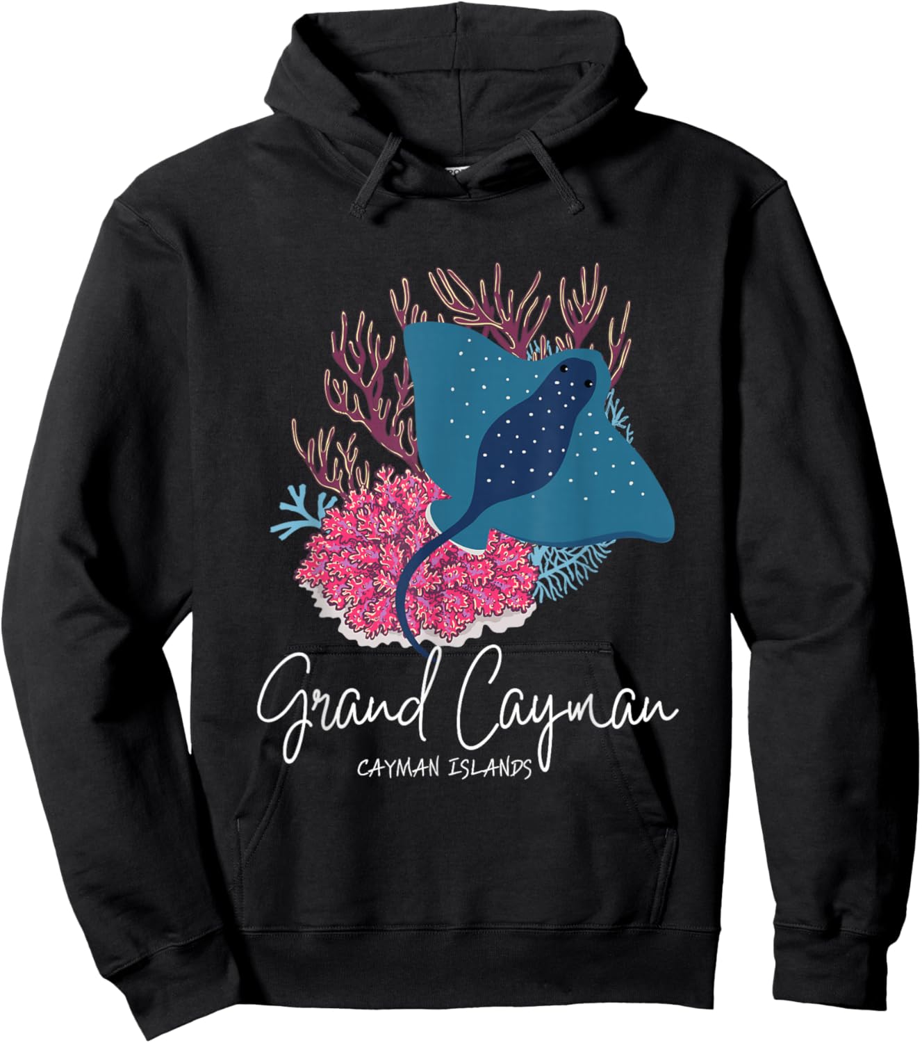 Stingray Grand Cayman Hoodie - Hoodie | Black