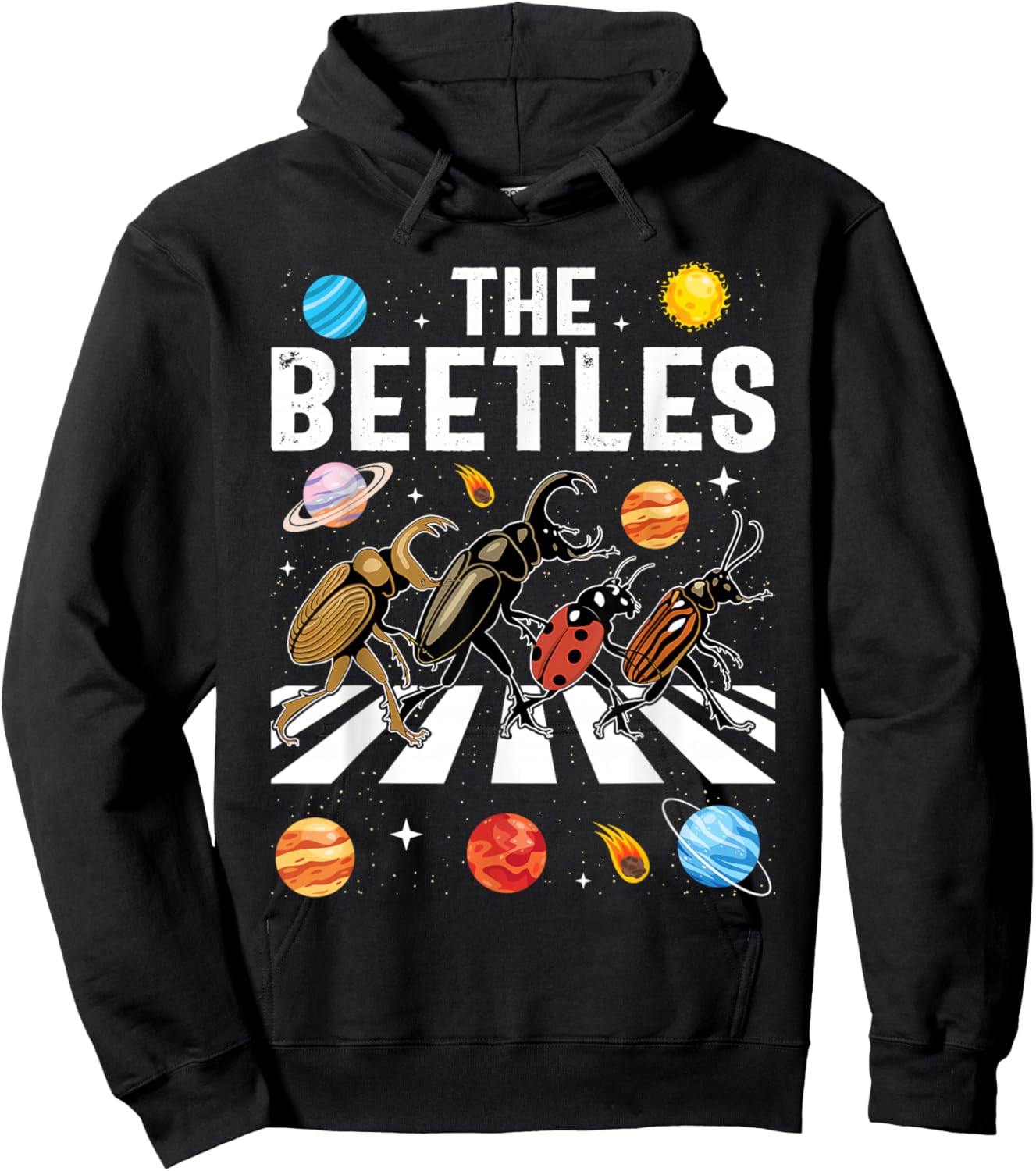The Beetles - Entomology Insect Bug Collector Entomologist Hoodie - Hoodie | Black