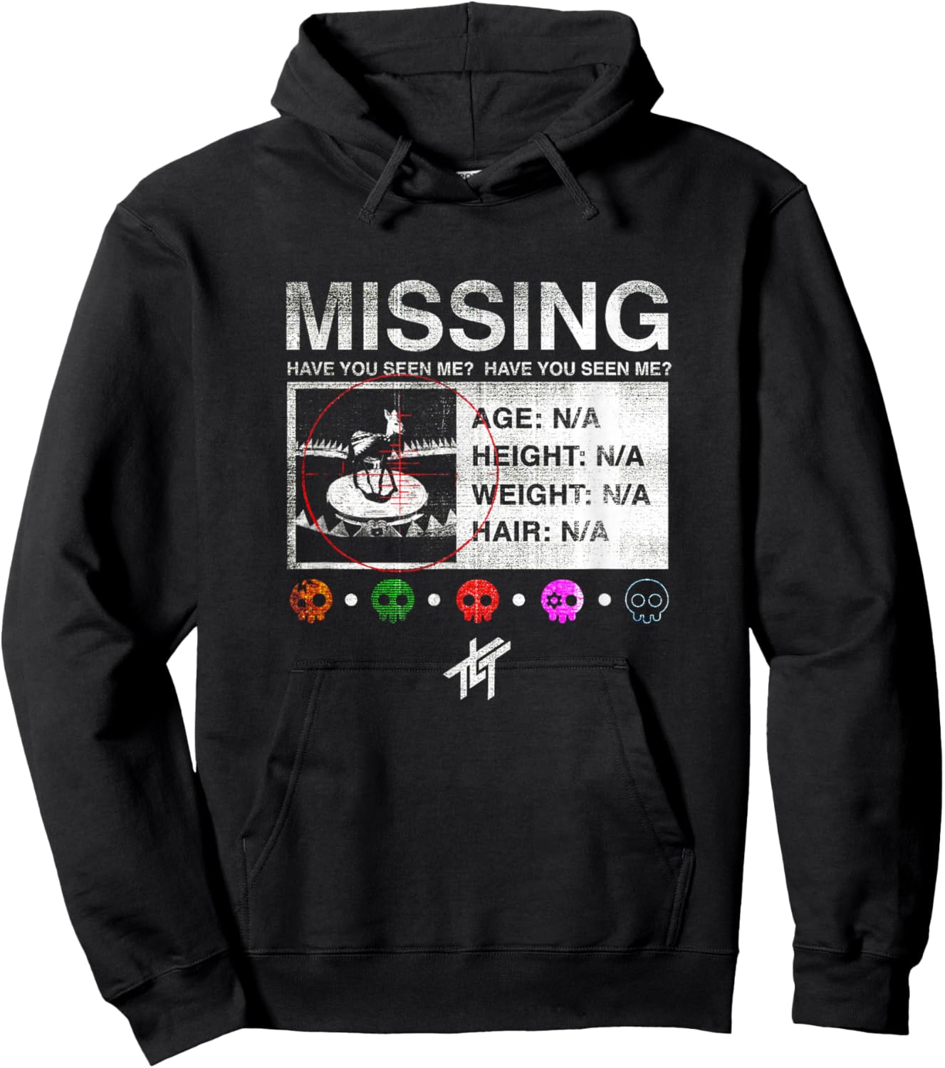 The Living Tombstone Missing Hoodie - Hoodie | Black