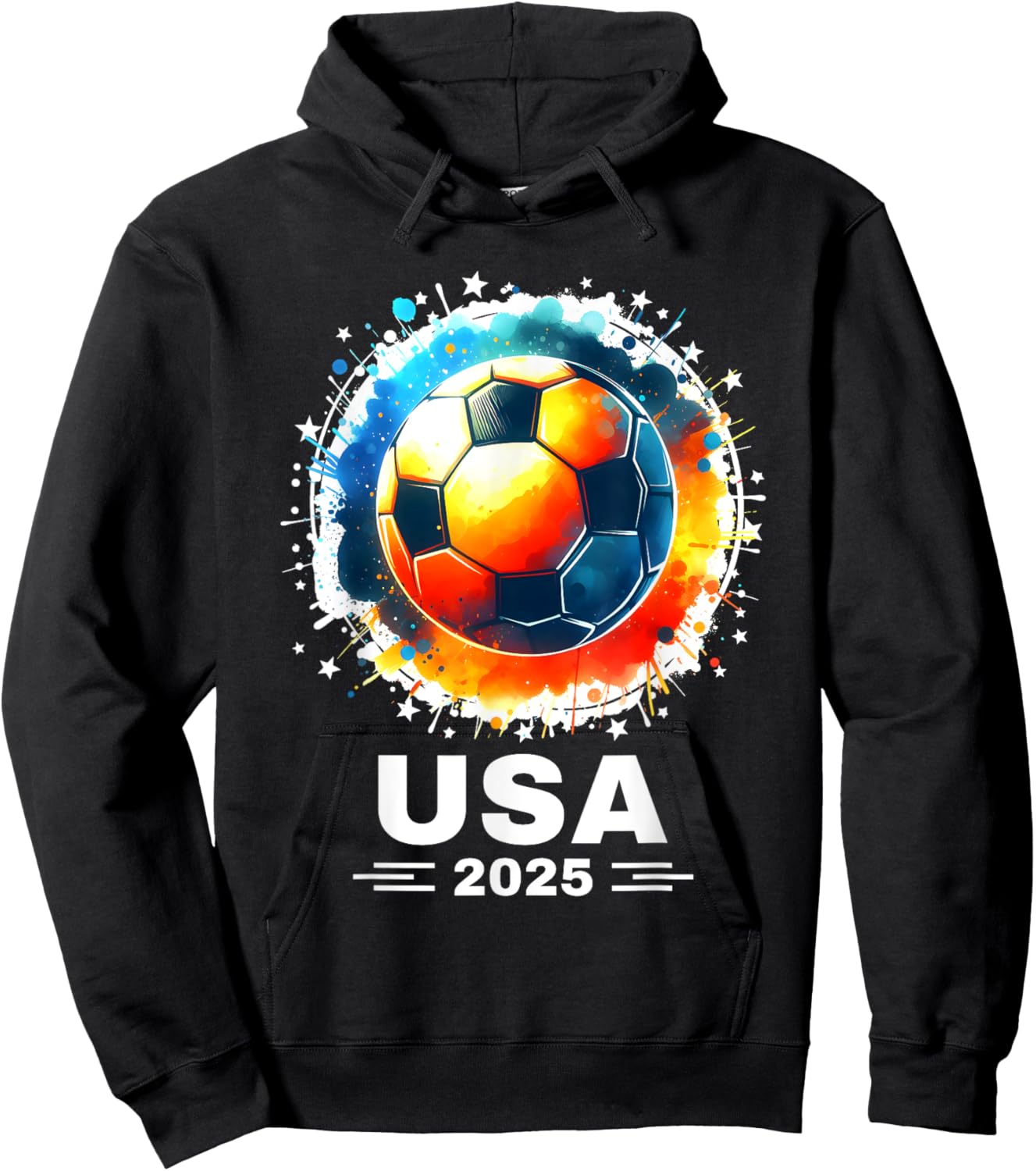 2025 Soccer Apparel Soccer 2025 Soccer Hoodie - Hoodie | Black