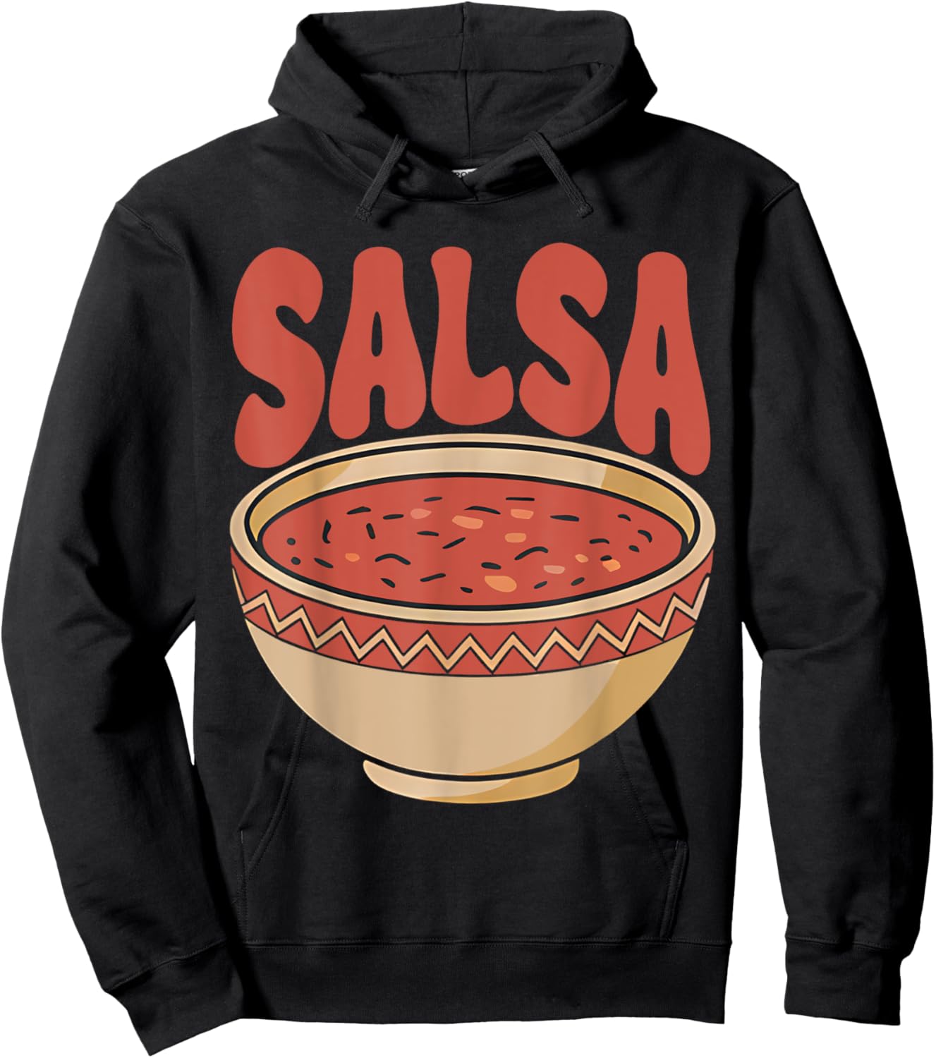 Chips and Salsa Matching Couple Cute Cinco De Mayo Hoodie - Hoodie | Black