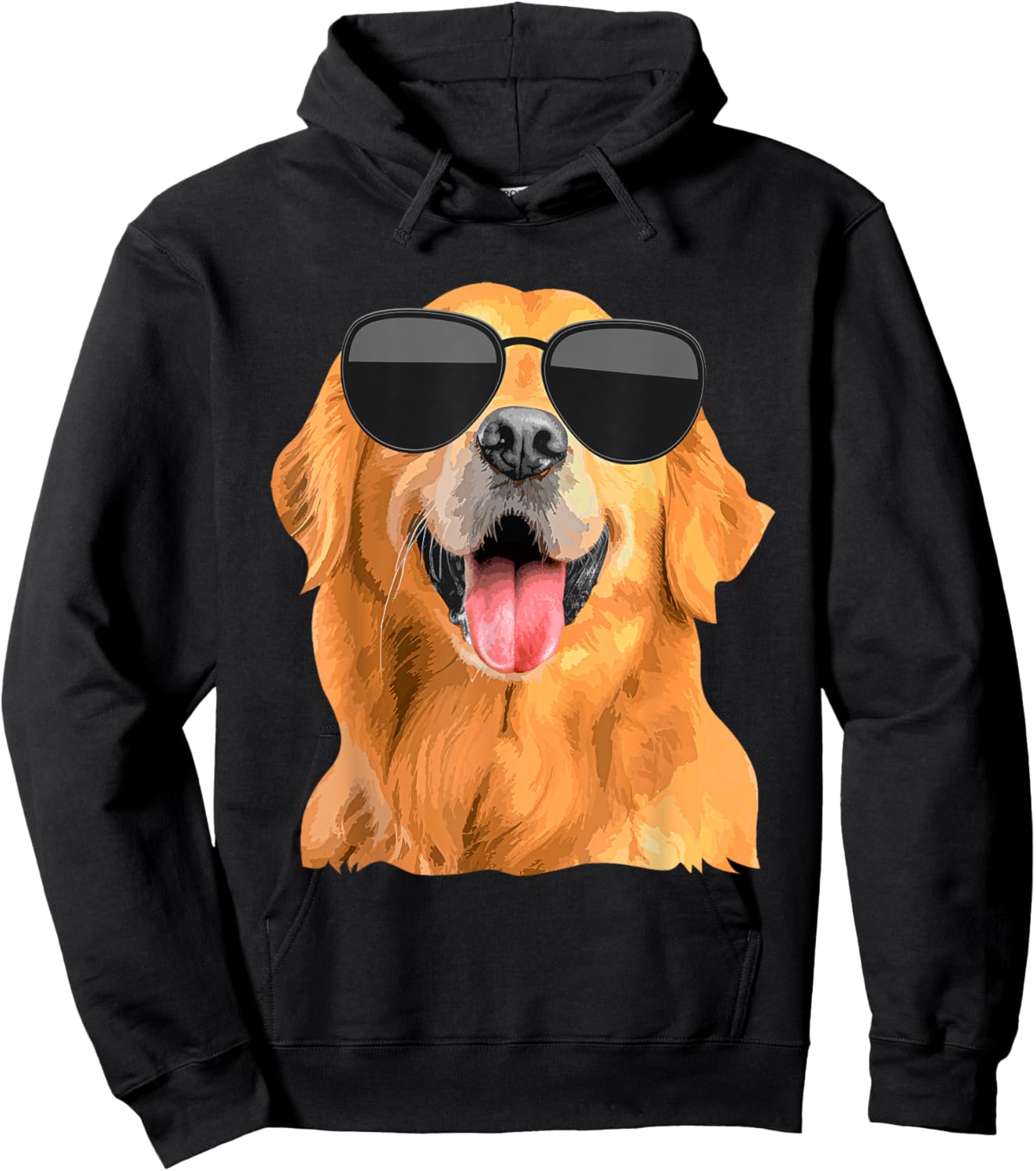 Golden Retriever Design Women Golden Retriever Lover Hoodie - Hoodie | Black