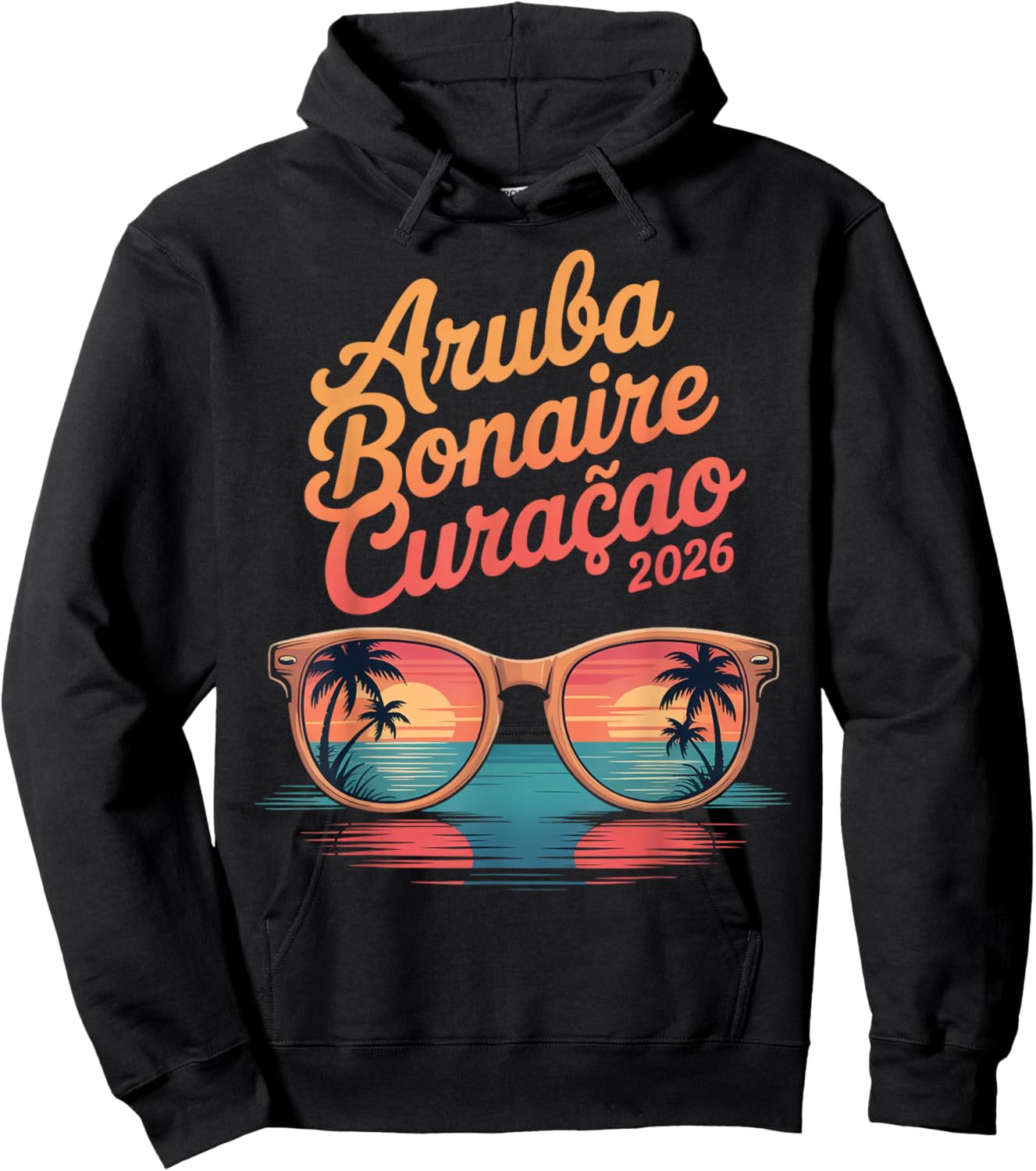 Aruba Bonaire Curacao 2026 ABC Islands Cruise Vacation Hoodie - Hoodie | Black