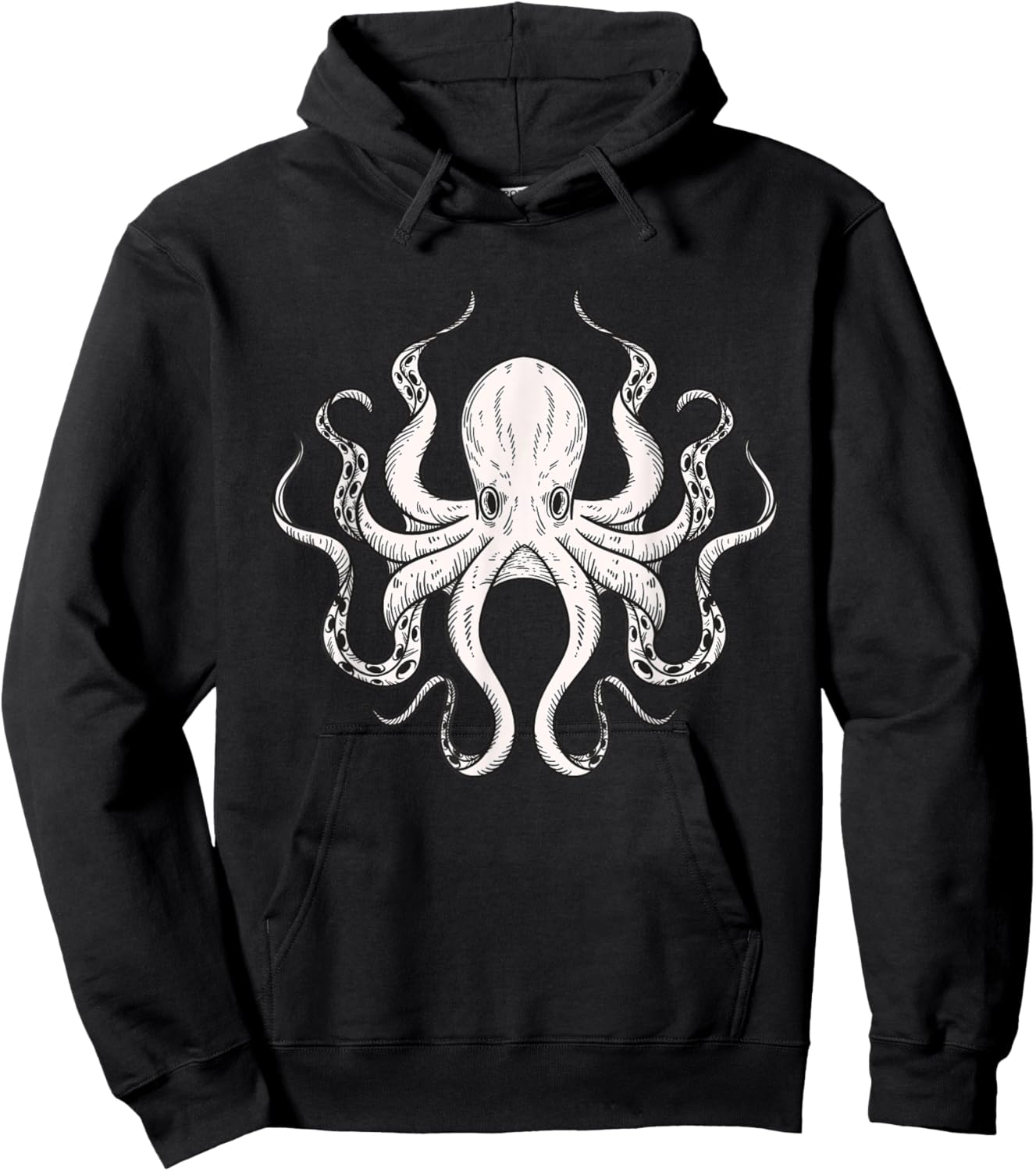Octopus Kraken Men Women Boys Girls Kids Hoodie - Hoodie | Black