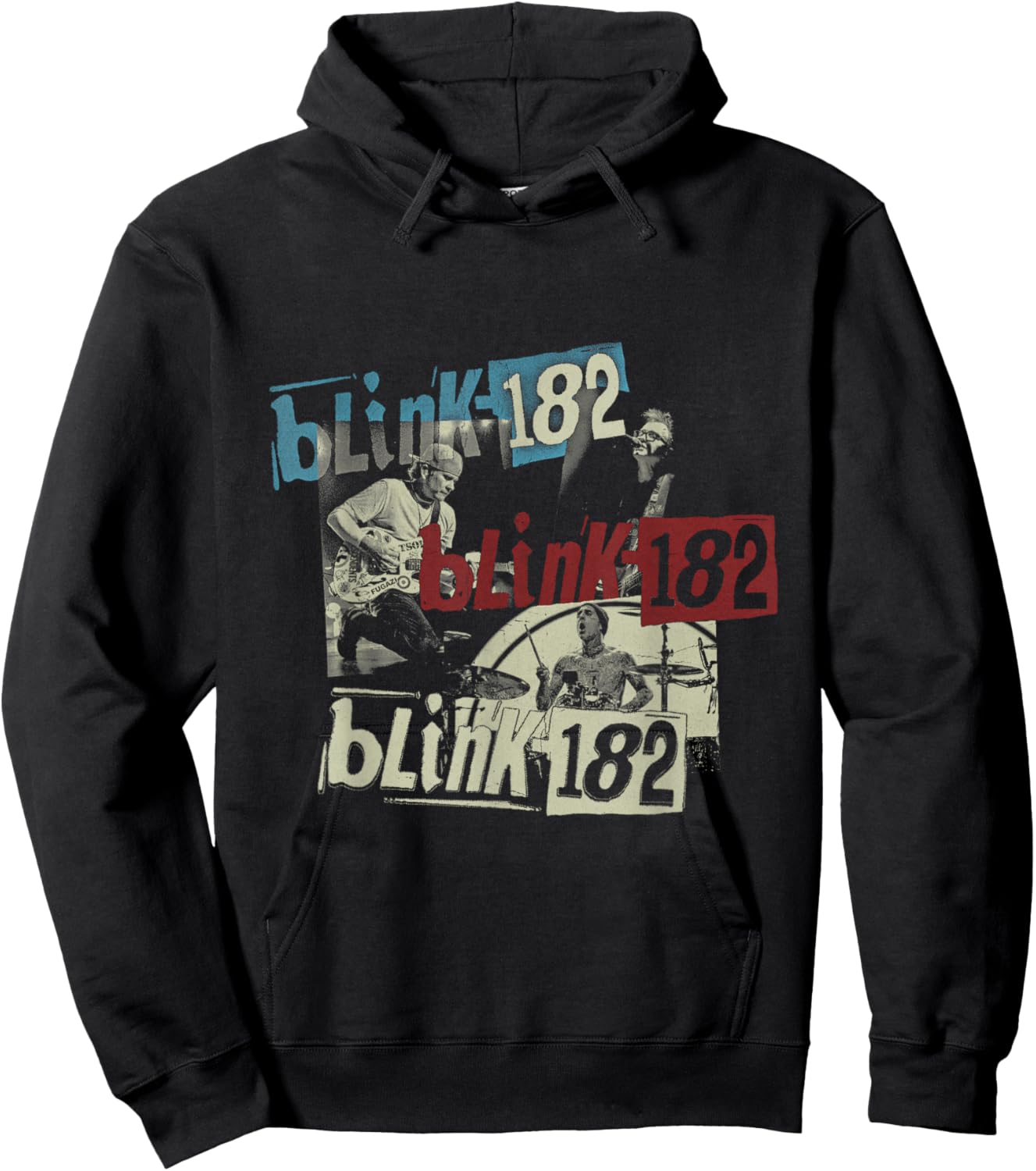 Official Blink-182 Photo Hoodie - Hoodie | Black