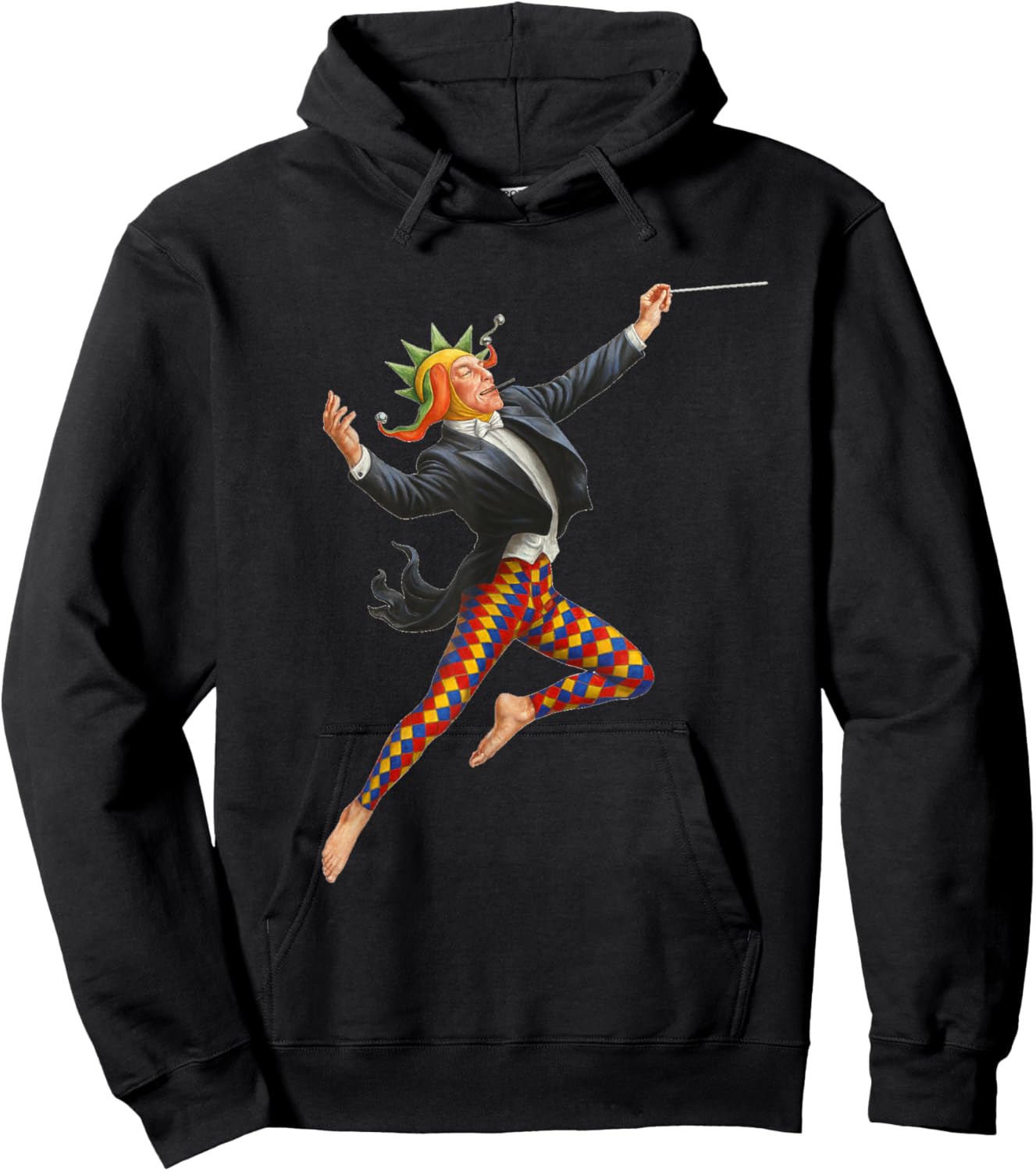 The Thieving Magpie Marillion Jester Director Hoodie - Hoodie | Black