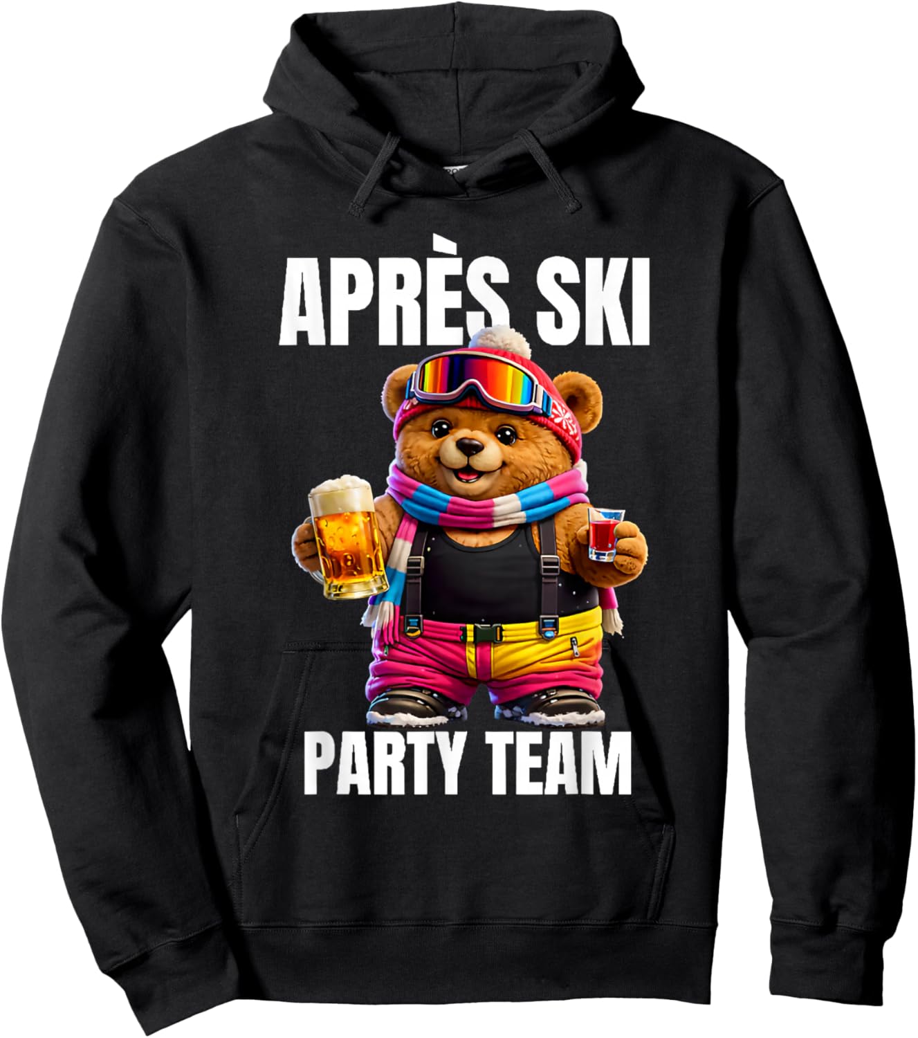 Après Ski Party Team Hoodie - Hoodie | Black