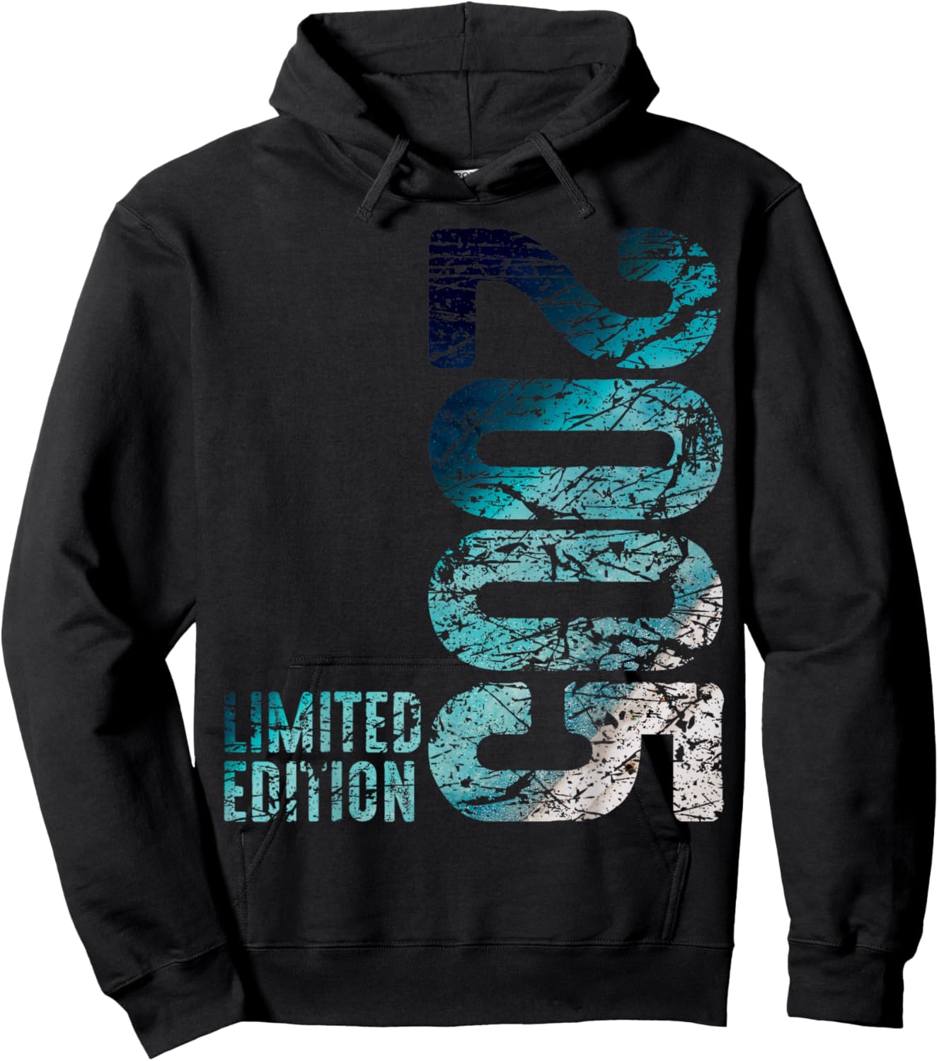 21st Birthday Man Woman 21 Years 2005 Decorative Gift Funny Hoodie - Hoodie | Black