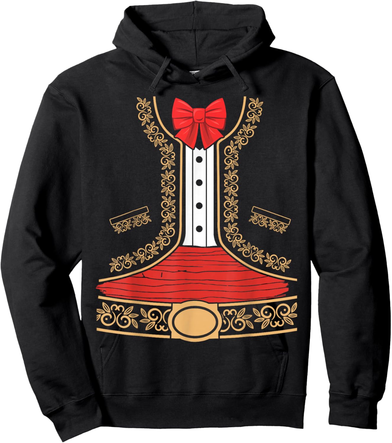Costume Mariachi Hoodie - Hoodie | Black