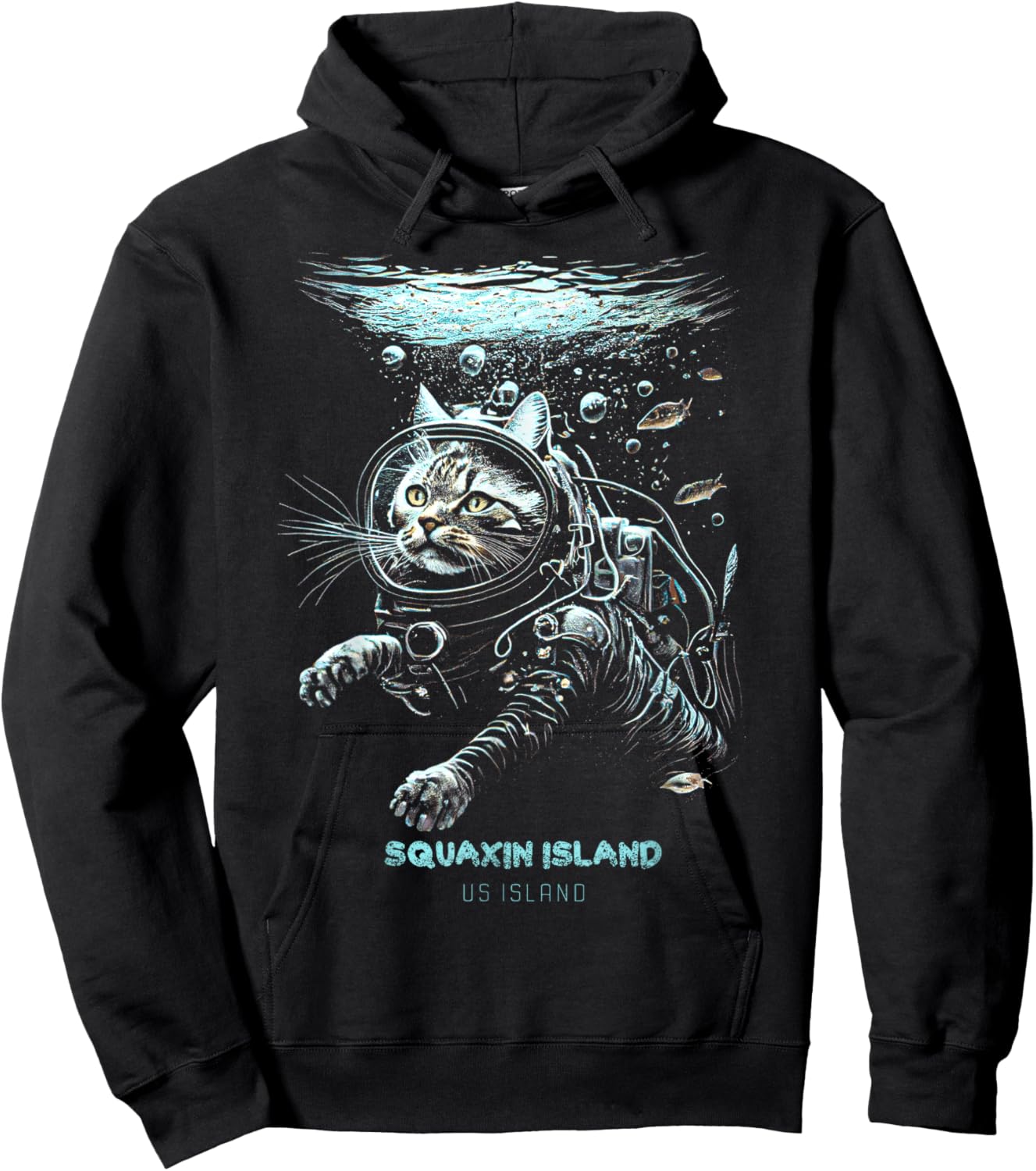 Squaxin Island US Island Hoodie - Hoodie | Black