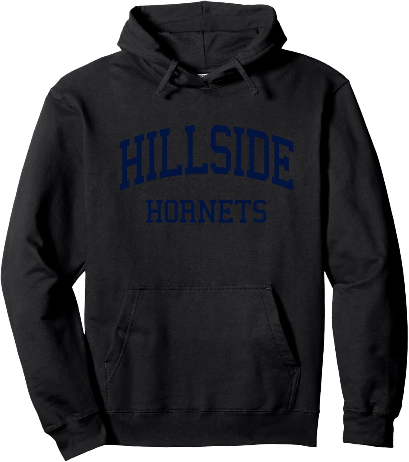 Hillside High School HS Durham NC Retro Hoodie - Hoodie | Black