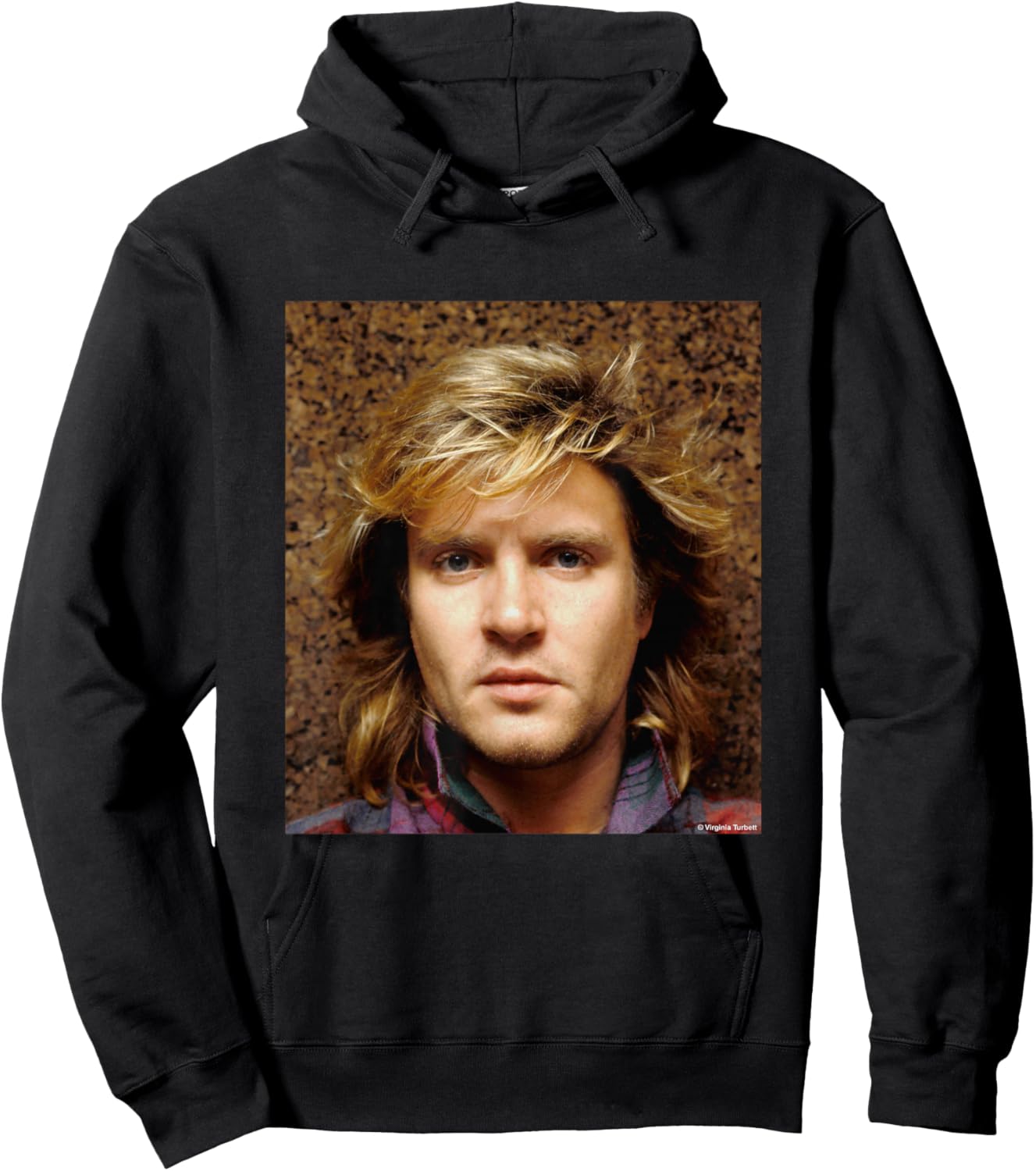 Simon Le Bon 80s Hair Duran Duran By Virginia Turbett Hoodie - Hoodie | Black