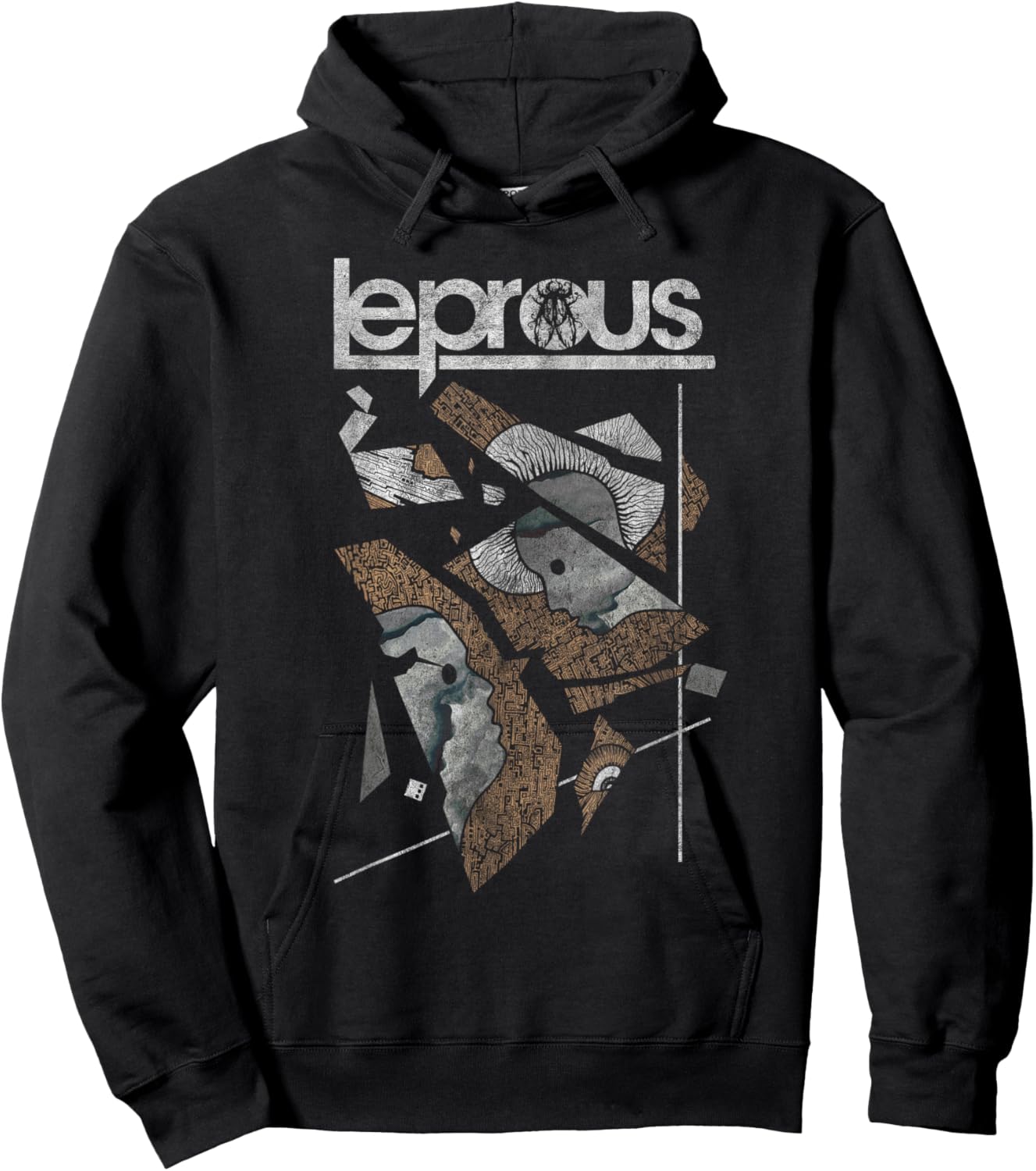 Lépreux - « Cassé » Hoodie - Hoodie | Black