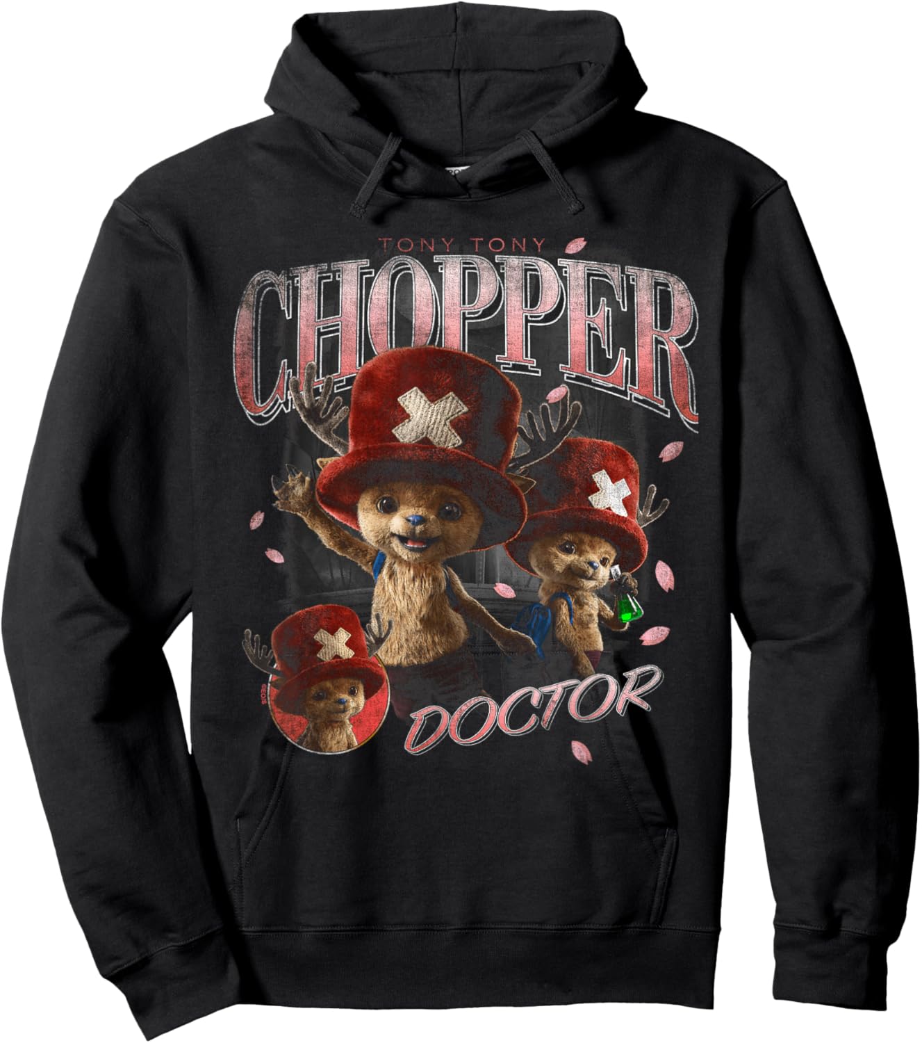 One Piece Chopper Bootleg Hoodie - Hoodie | Black