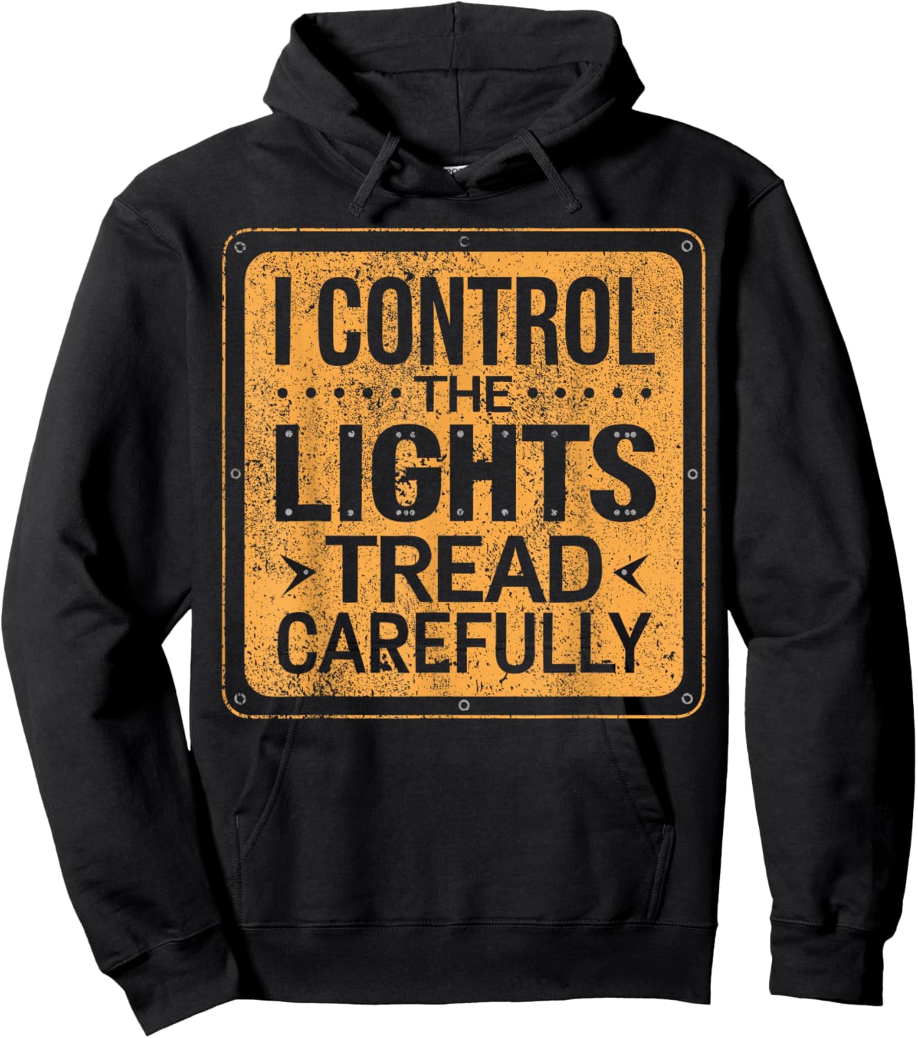 Light Crew Theater Manager Theatre Tech Crew Lights Hoodie - Hoodie | Black