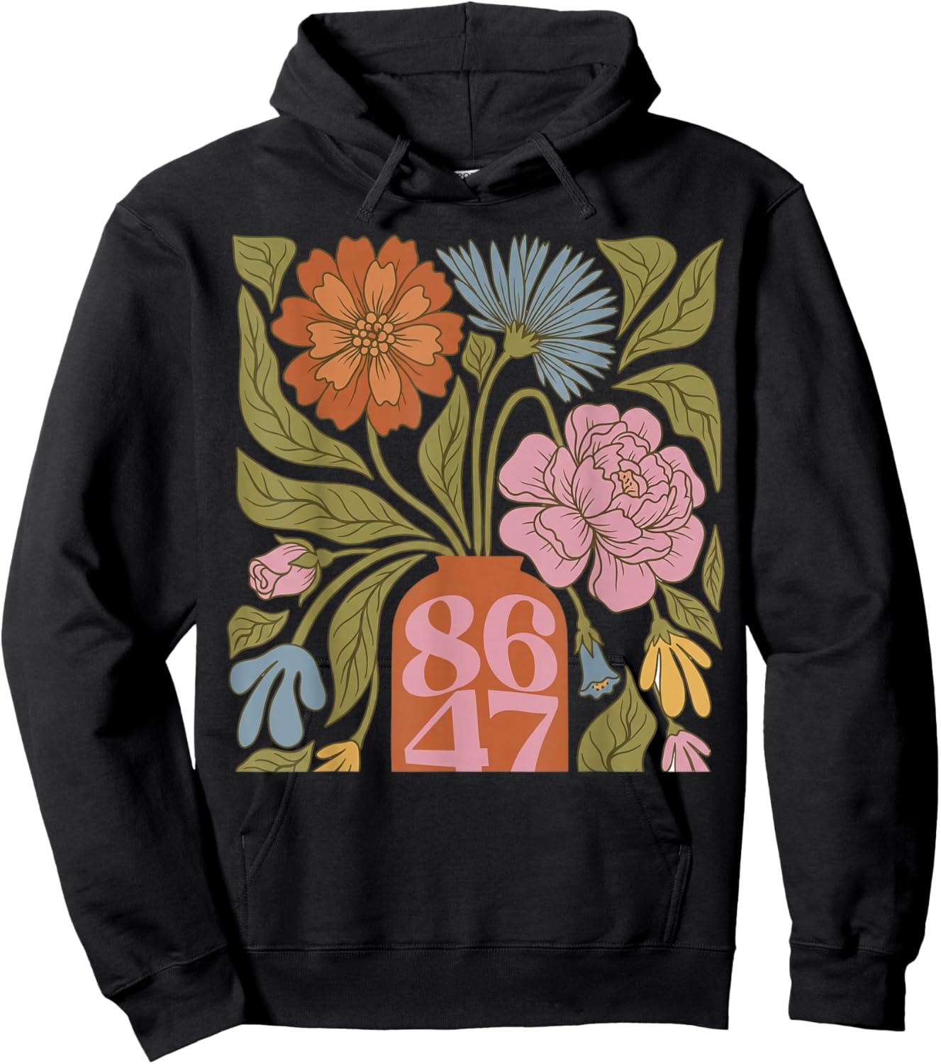 Retro Vintage 8647 Hoodie - Hoodie | Black