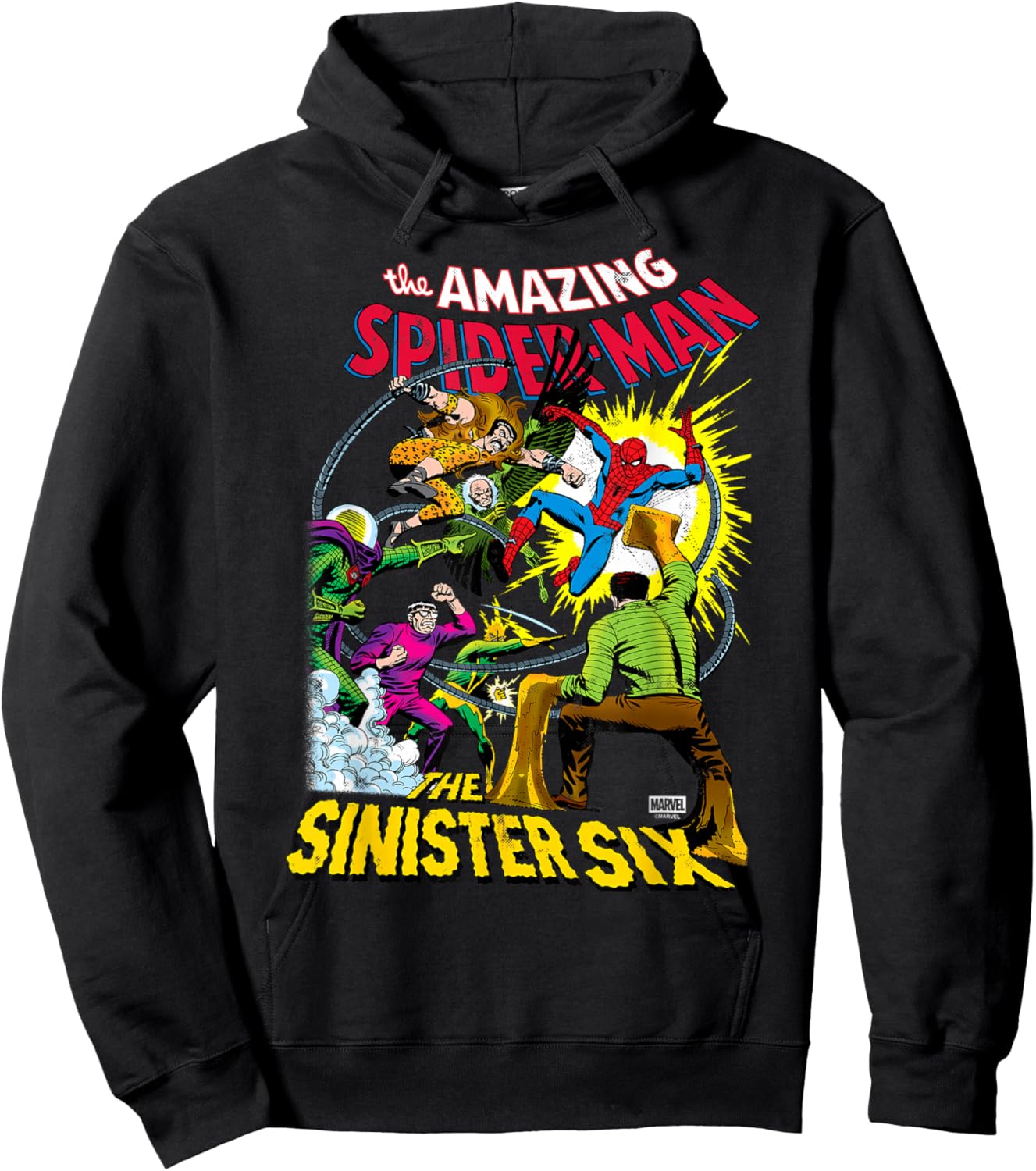 Spiderman - The Sinister Six Hoodie - Hoodie | Black
