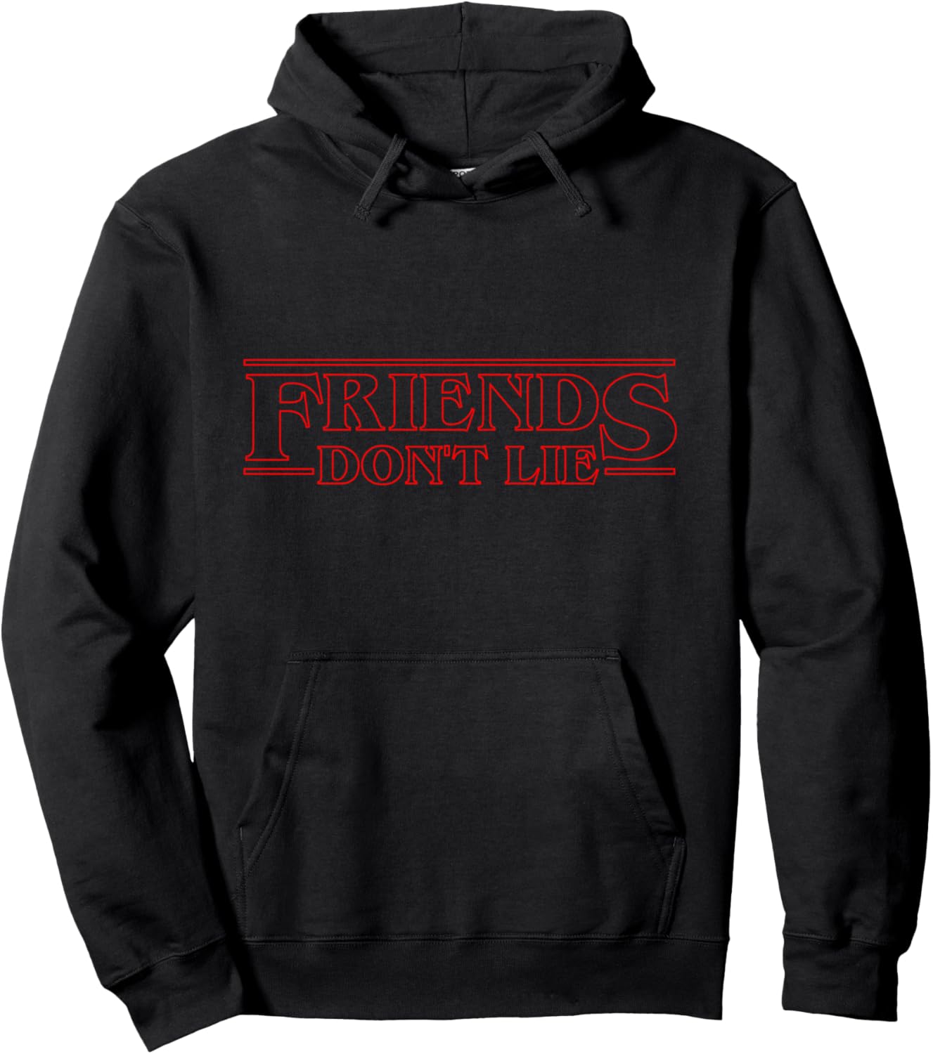 Friends Don't Lie Hoodie - Hoodie | Black