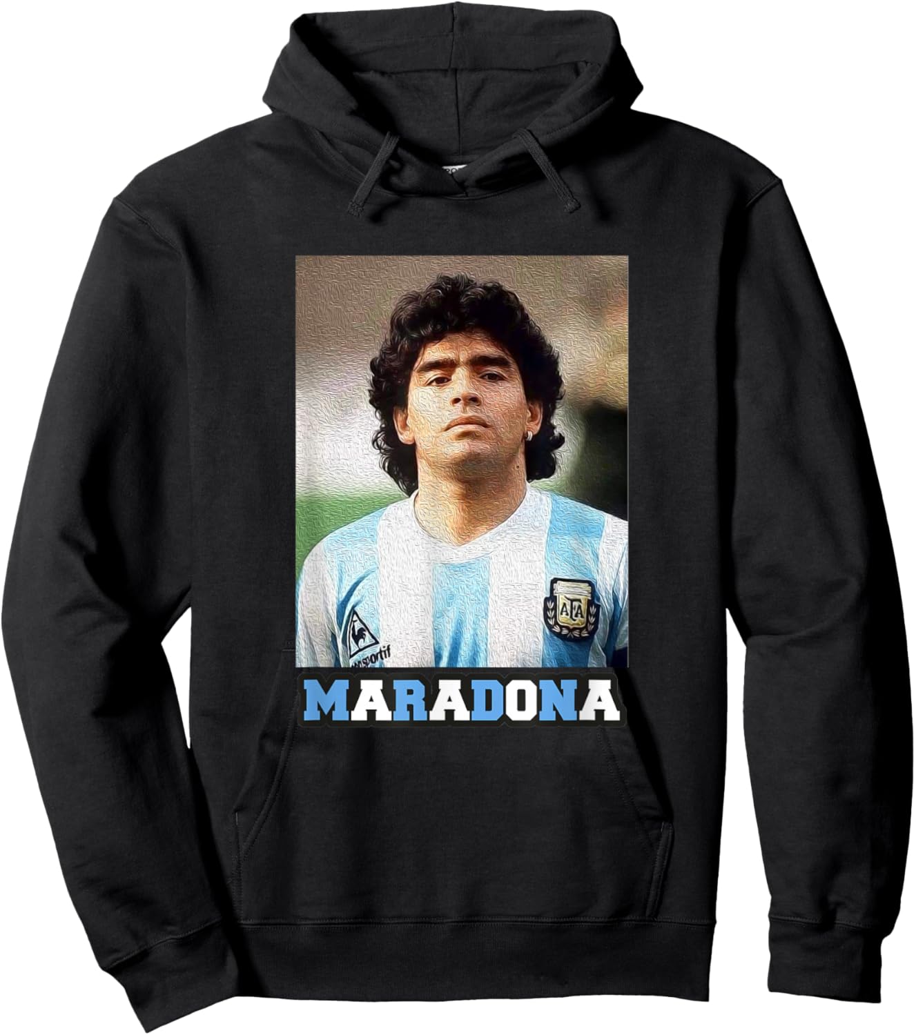 Maradona Argentinien Hoodie - Hoodie | Black