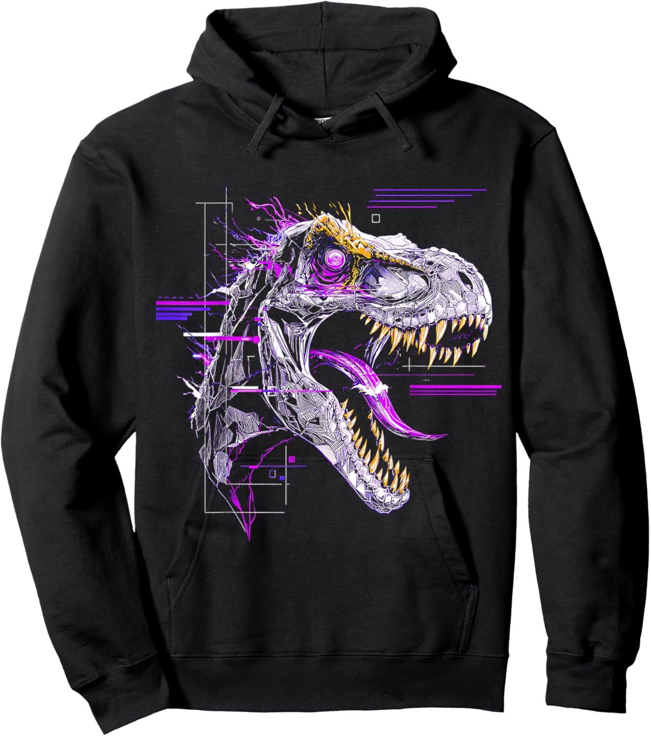 Dinosaure Hoodie - Hoodie | Black