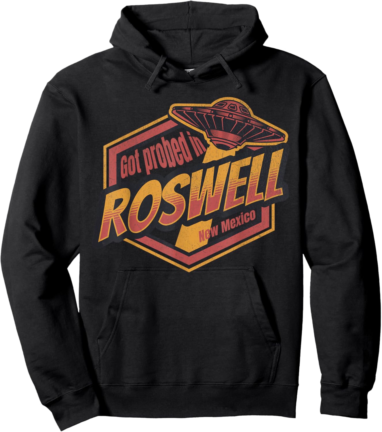 Got Probed in Roswell (Best Souvenir Ever) Hoodie - Hoodie | Black