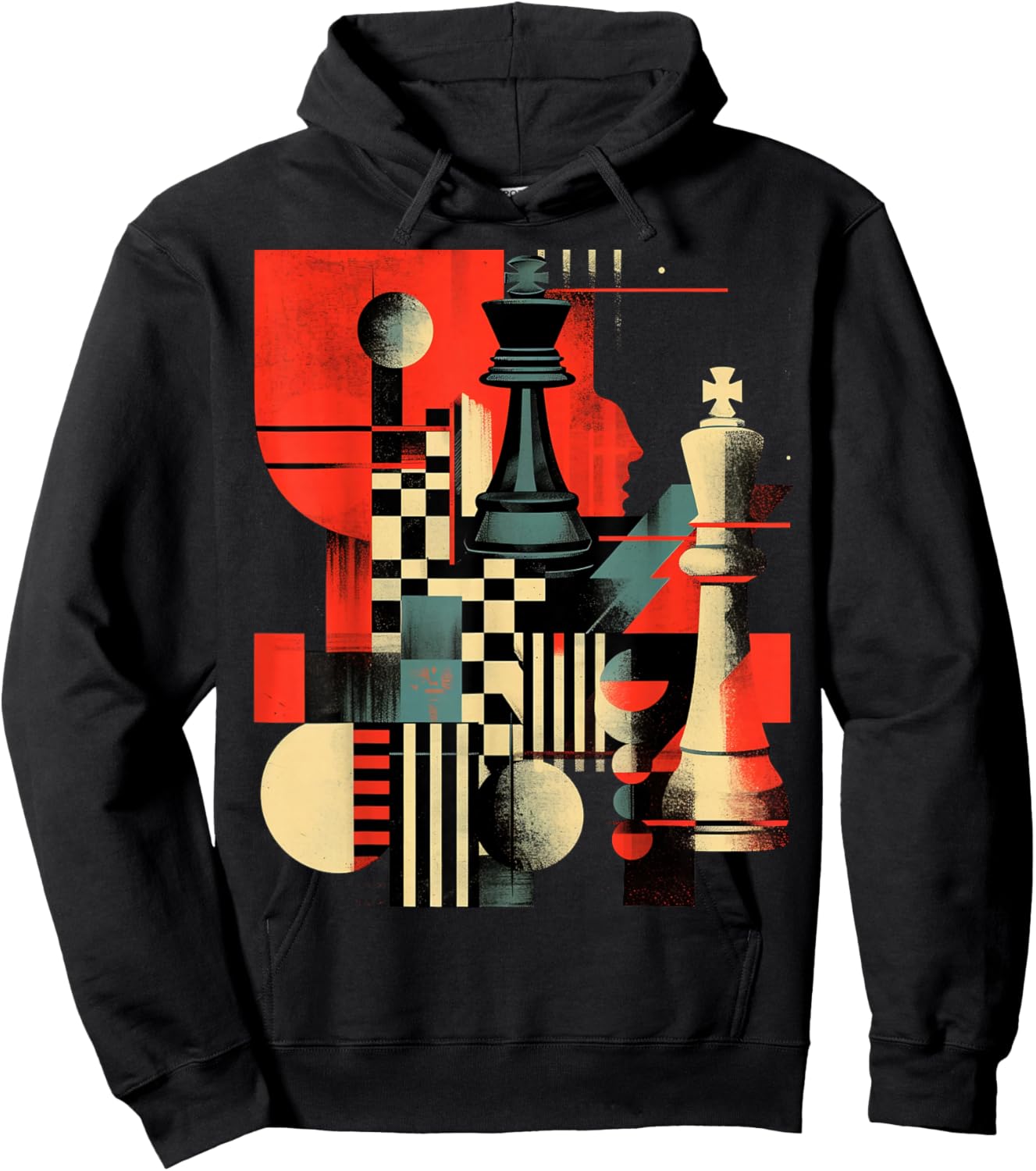 Artistic Chess player Men and Women Chess love Hoodie - Hoodie | Black