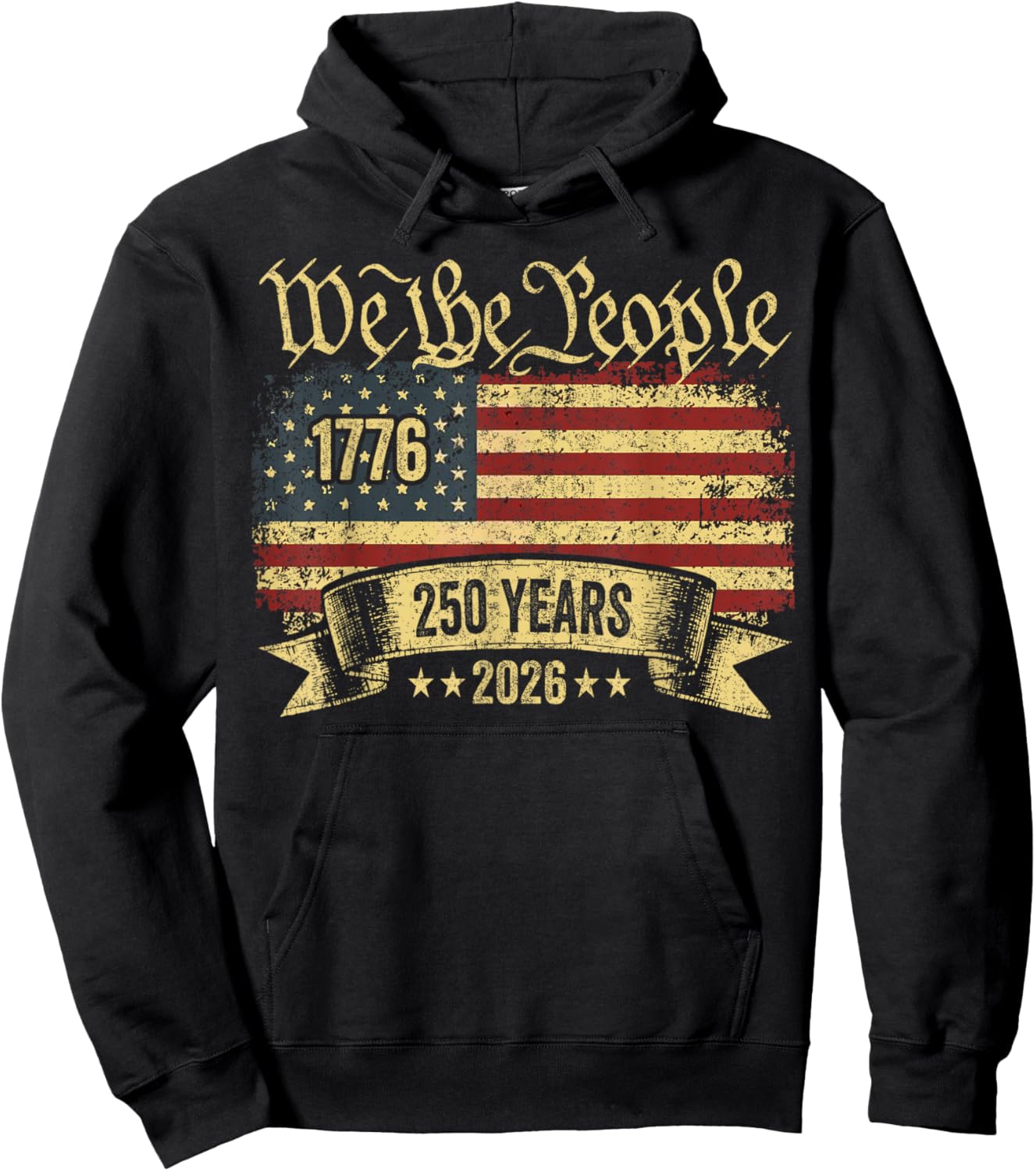 250 Jahre Geburtstag Amerika USA 250. Jahrestag 4. Juli Hoodie - Hoodie | Black