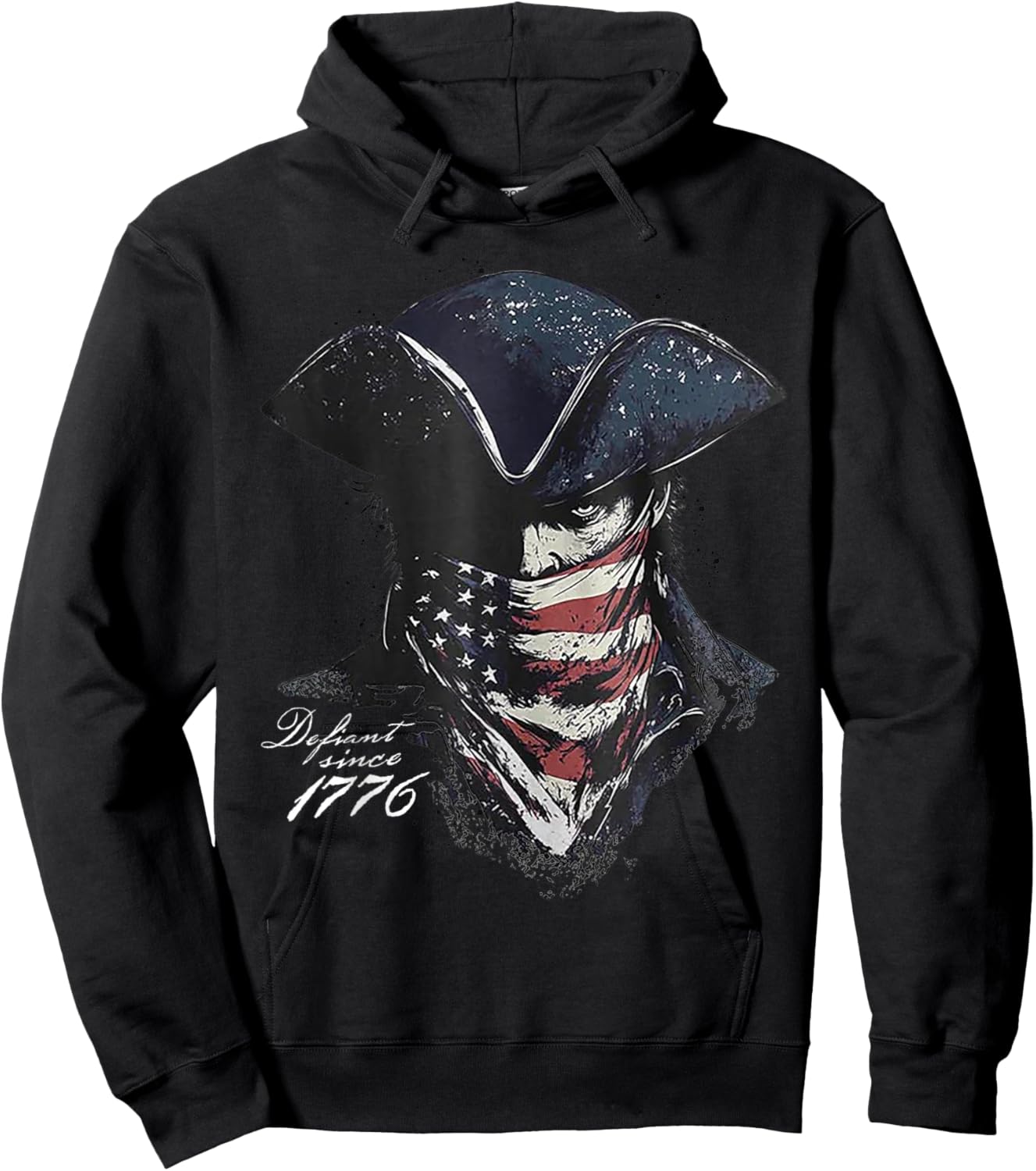 Defiant Since 1776 Hoodie - Hoodie | Black