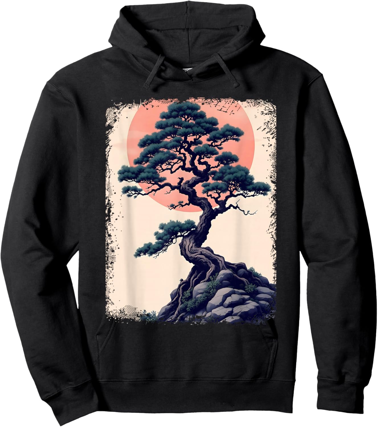 Bonsai Tree Japanese Gardening Japan Botanic Men Women Hoodie - Hoodie | Black