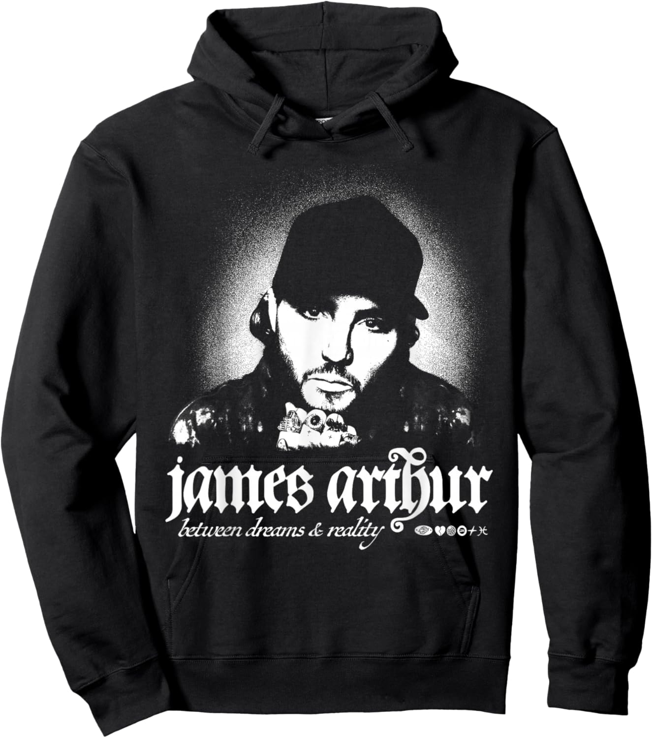 James Arthur Between Dreams and Reality Hoodie - Hoodie | Black