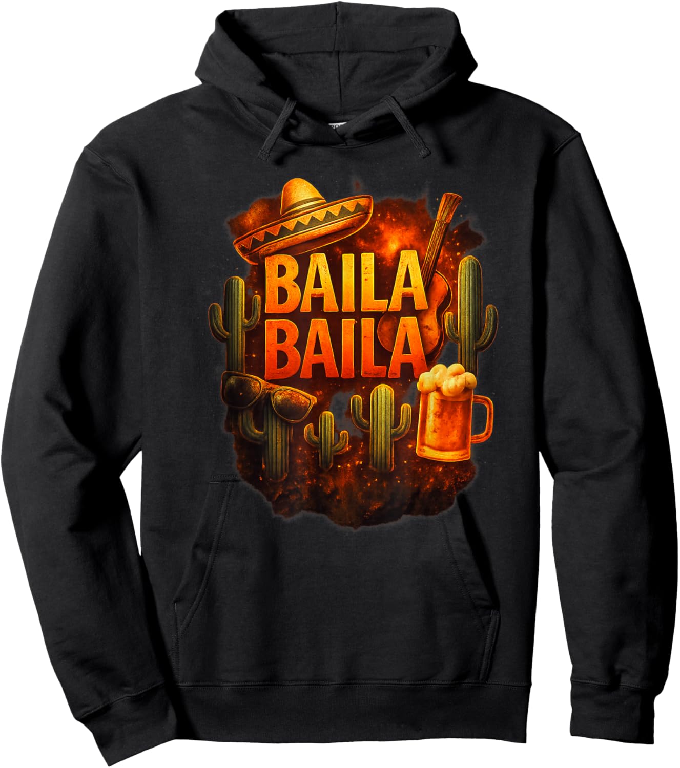 Baila Baila Krause Liad für d Wiesn Oimara Wackelkontakt Hoodie - Hoodie | Black