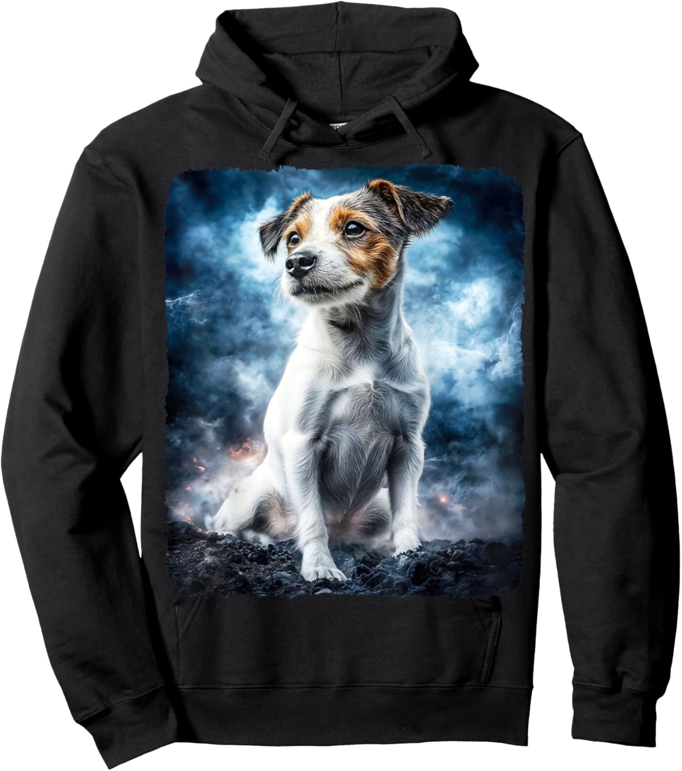 Jack Russell Terrier Dog Design for Dog Lover Hoodie - Hoodie | Black
