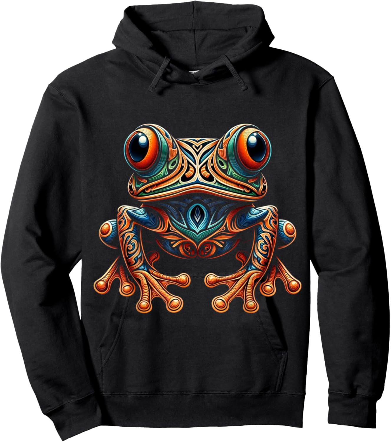 Coqui The Charming Puerto Rican Symbol Hoodie - Hoodie | Black