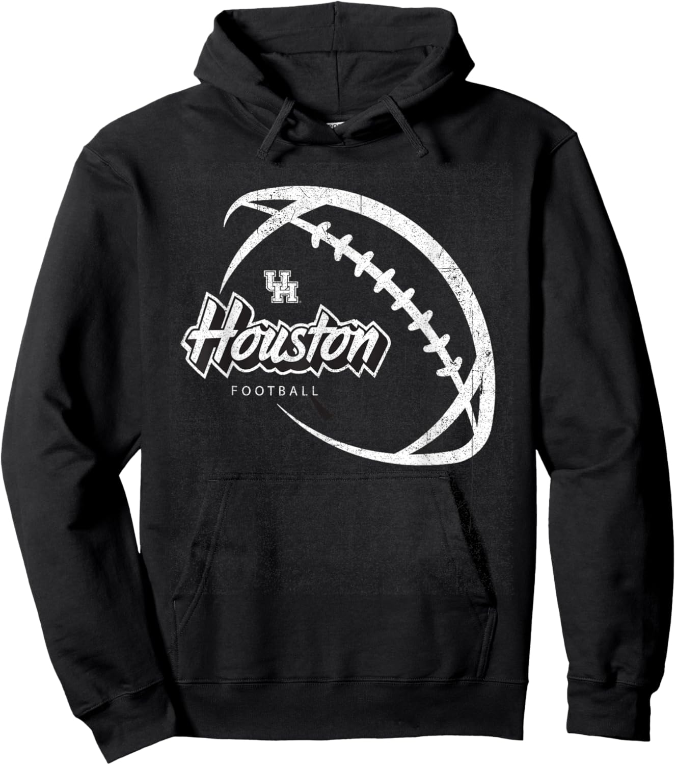 University of Houston Black Out Football | Houston Cougars Hoodie - Hoodie | Black