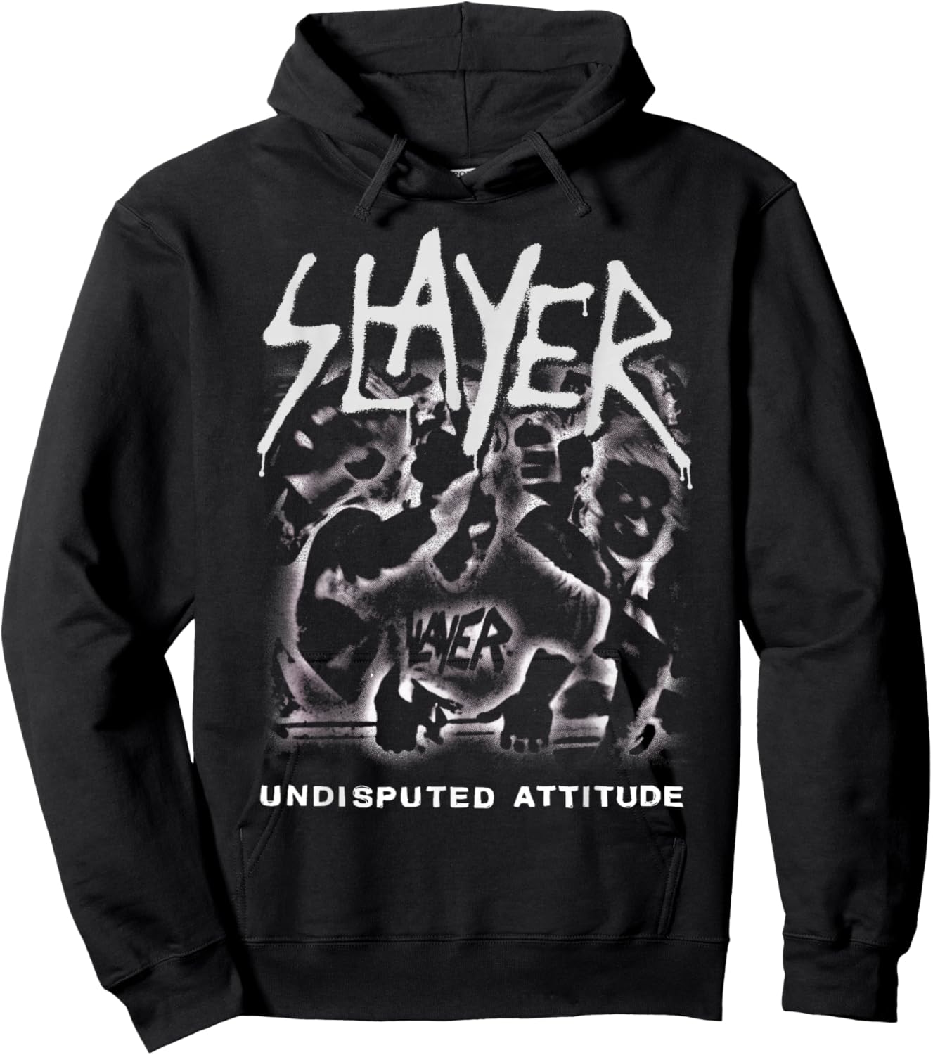 Slayer Undisputed Attitude Hoodie - Hoodie | Black