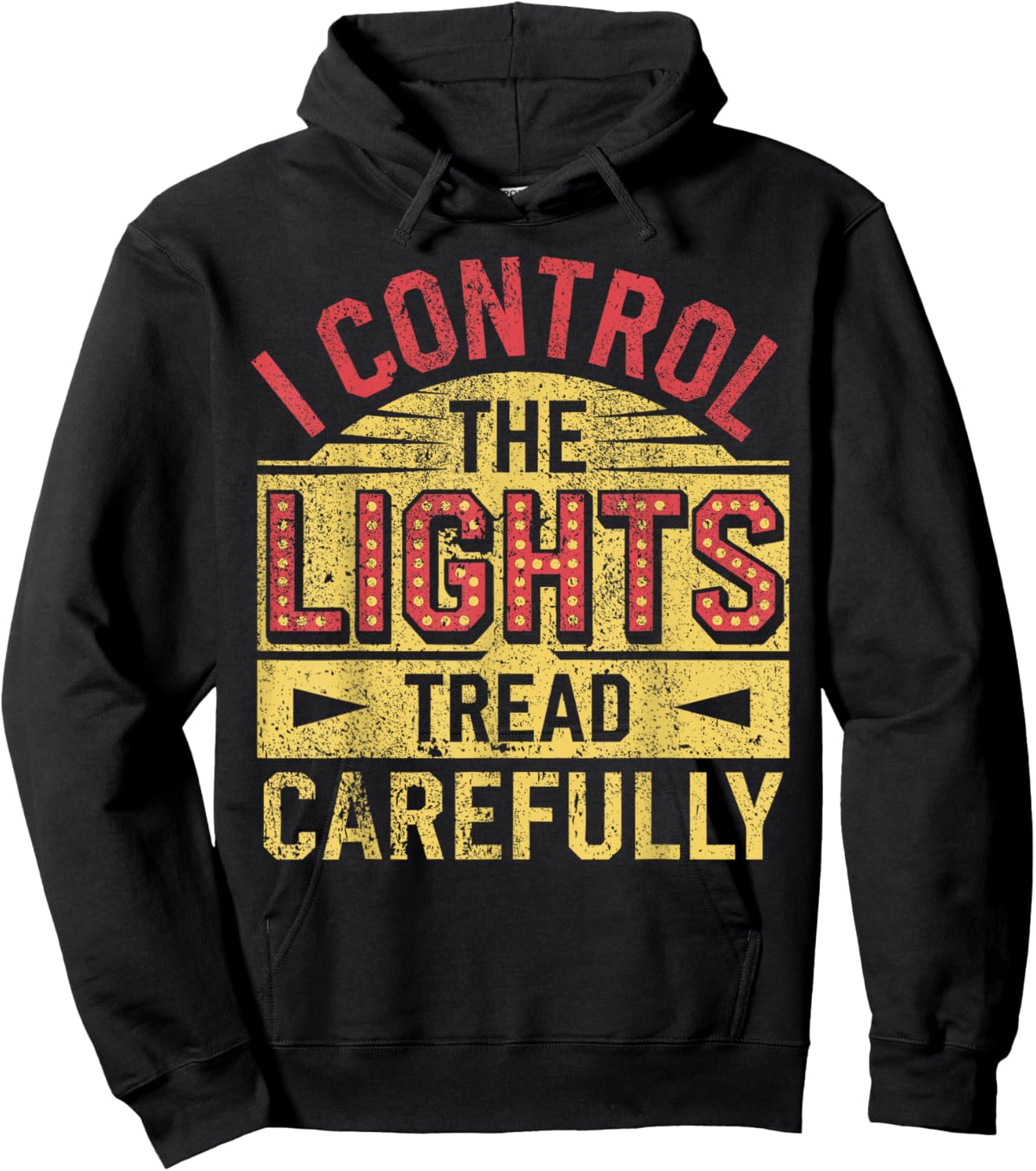Theatre Stage Manager Light Crew Theater Director Hoodie - Hoodie | Black