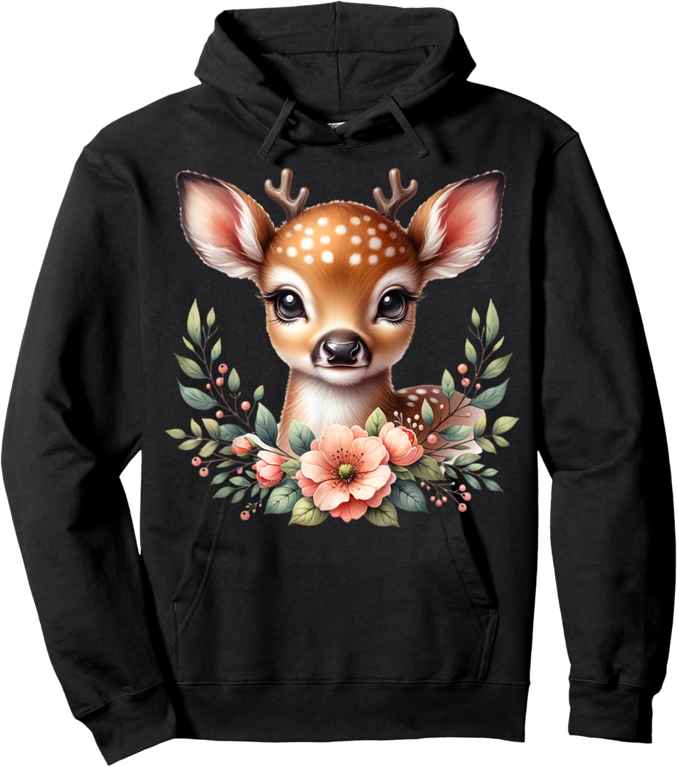 Reindeer Deer Costume Shirt Dirndl Deer Women's Costume , black, S Hoodie - Hoodie | Black