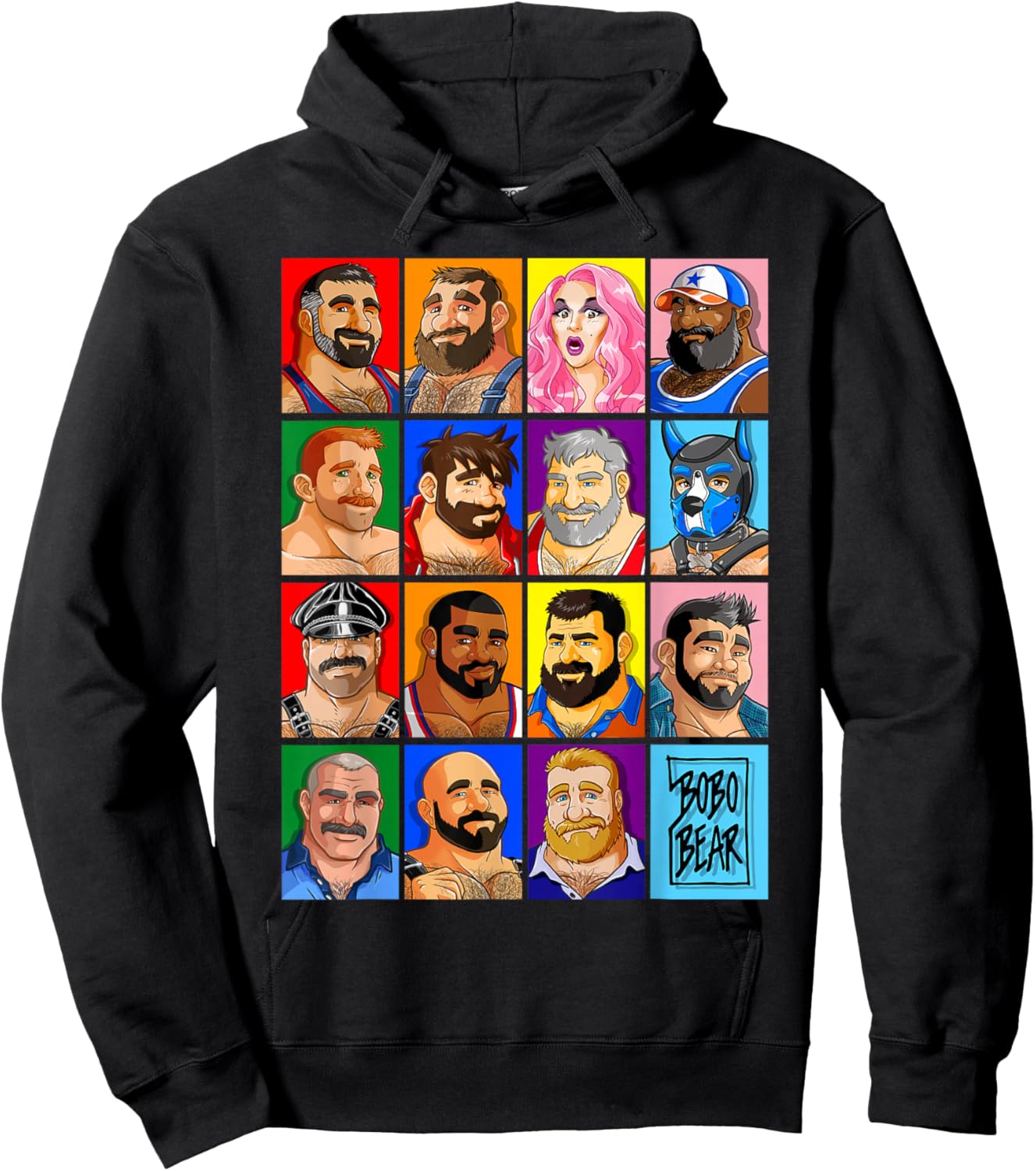 Happy Pride Hoodie - Hoodie | Black