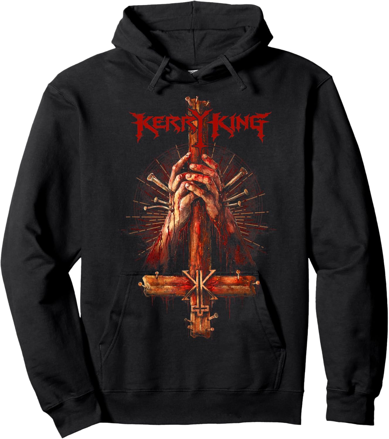 Kerry King Idle Hands Hoodie - Hoodie | Black