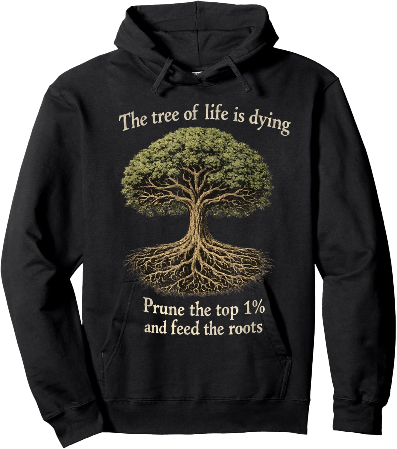 Feed The Roots Hoodie - Hoodie | Black