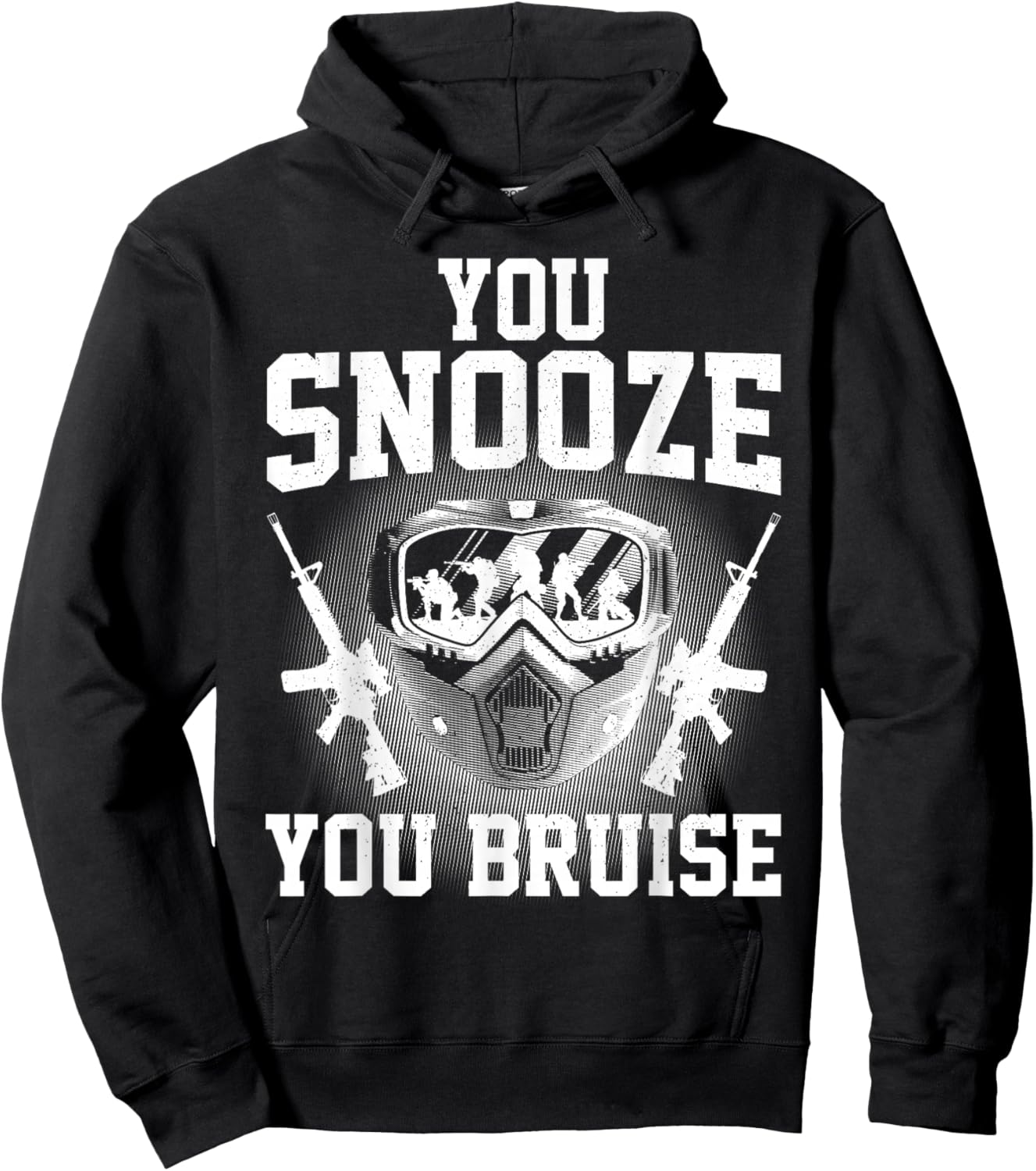 Funny Airsoft Art Women Airsoft Player Airsoft Gear Hoodie - Hoodie | Black